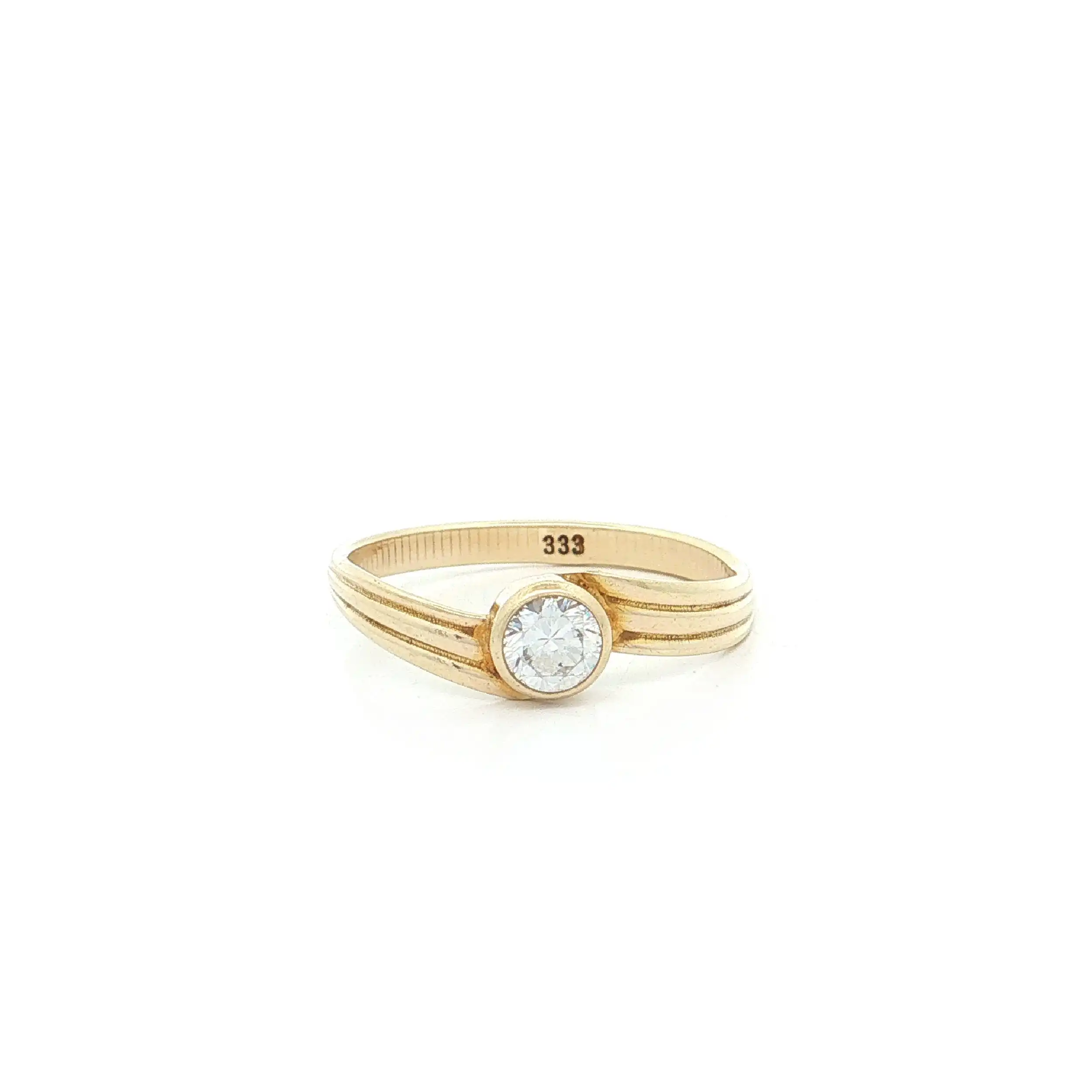 Ring Gelbgold mit Zirkonia