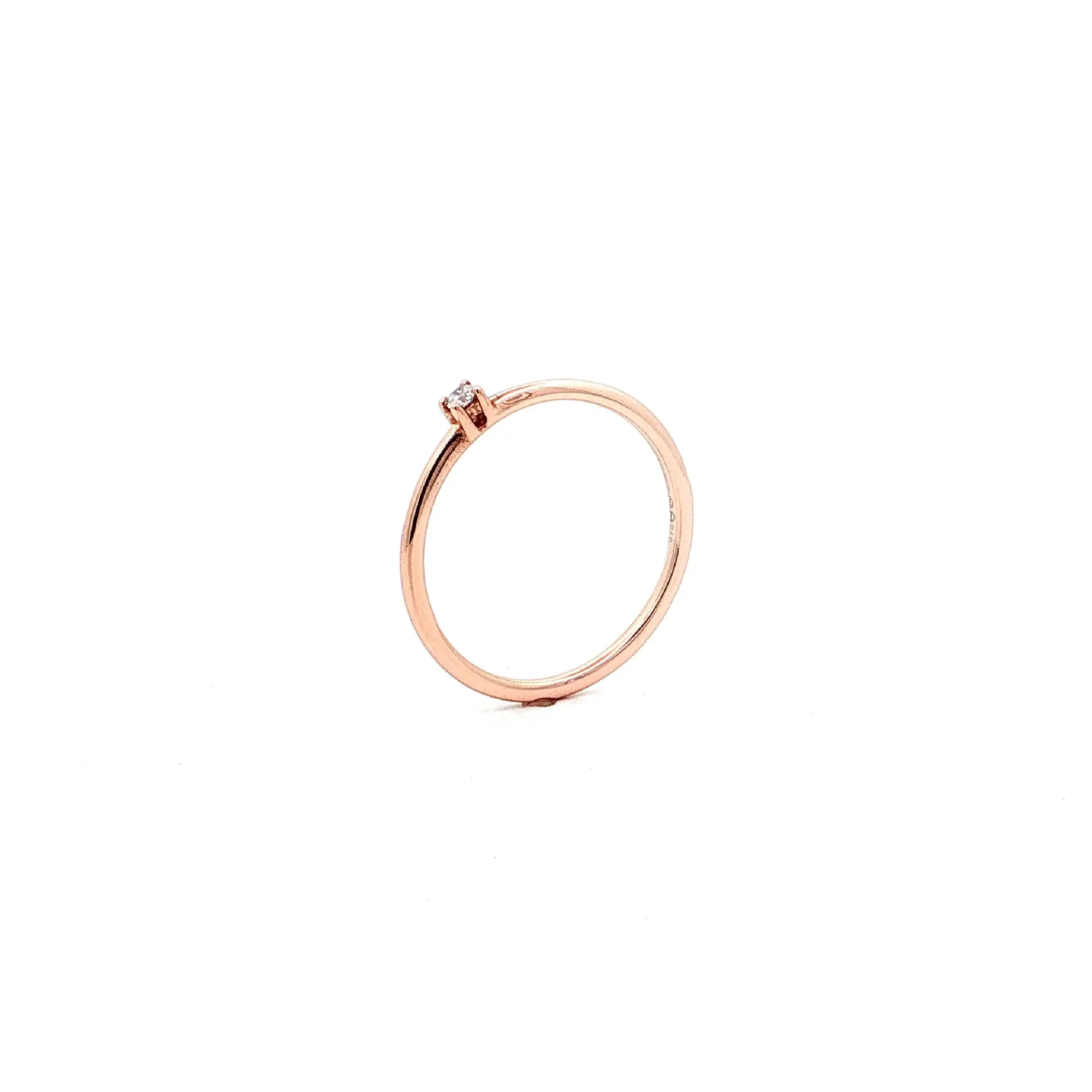 Ring Roségold mit Brillant von Christ Ring Roségold mit Brillant von Christ