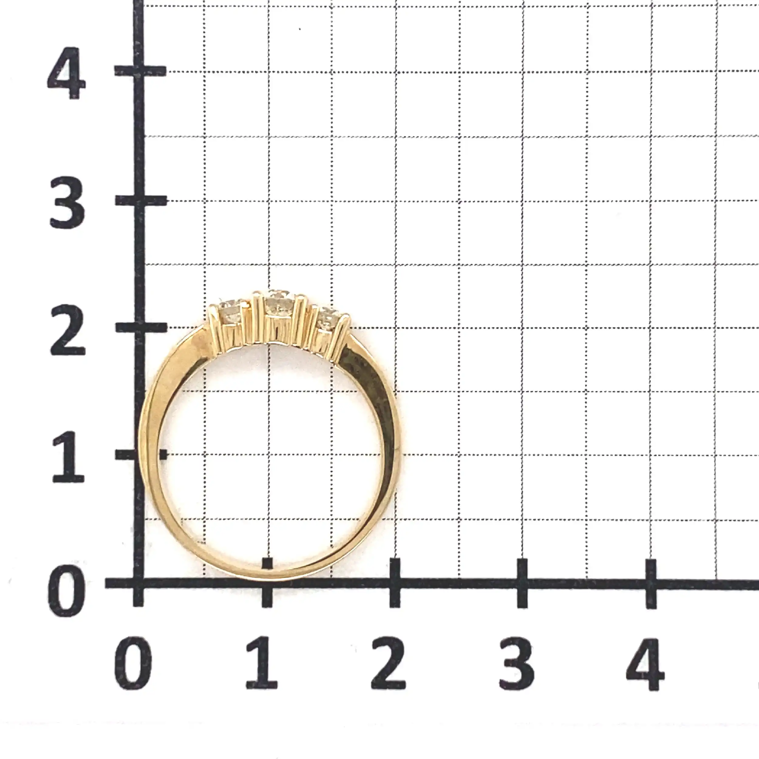 Ring Gelbgold mit Brillanten Ring Gelbgold mit Brillanten