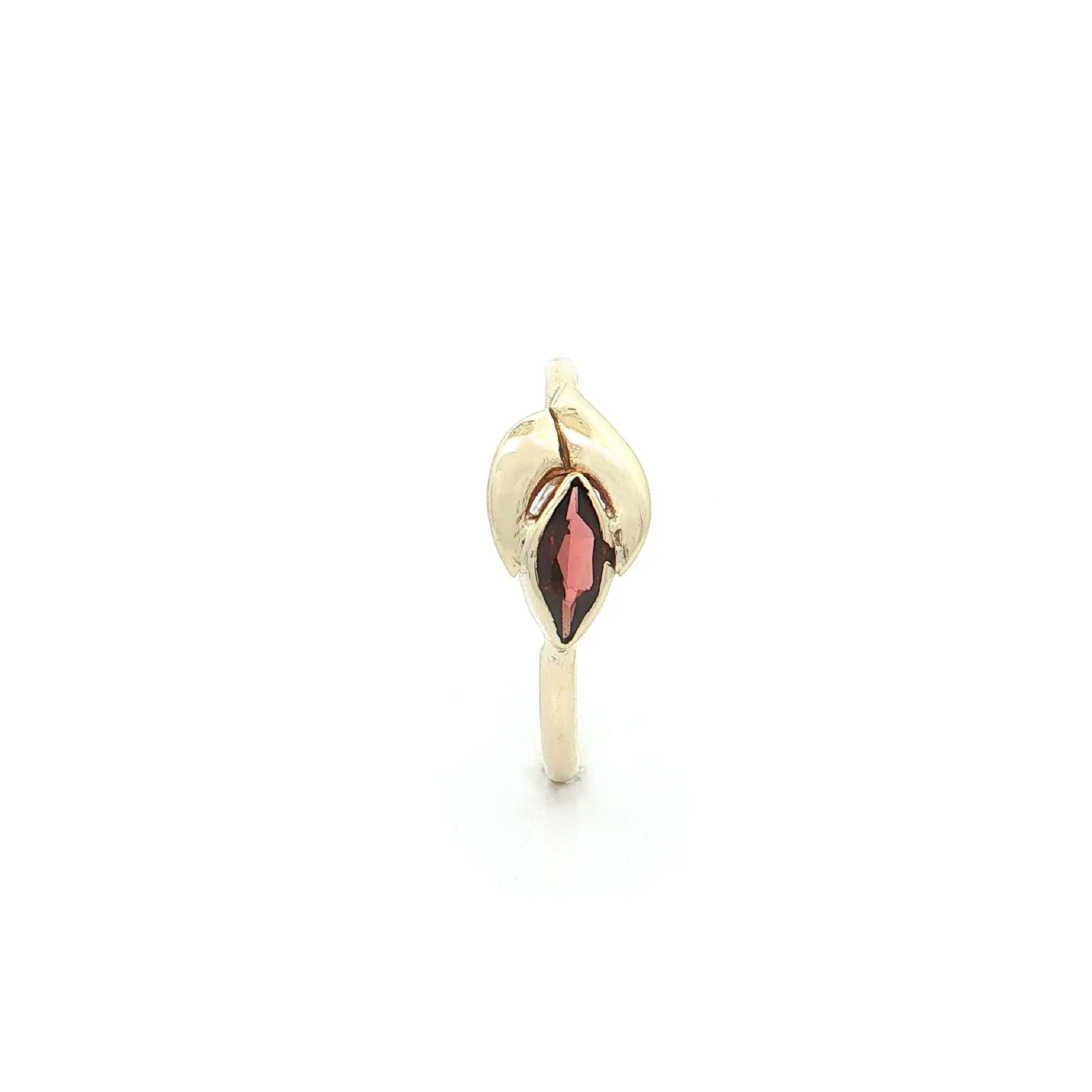 Ring Gelbgold mit Farbstein