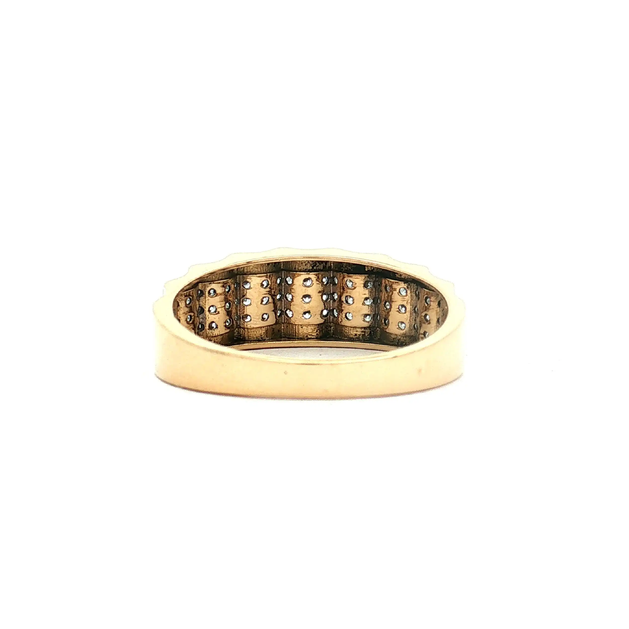 Ring Gelbgold mit Zirkonia