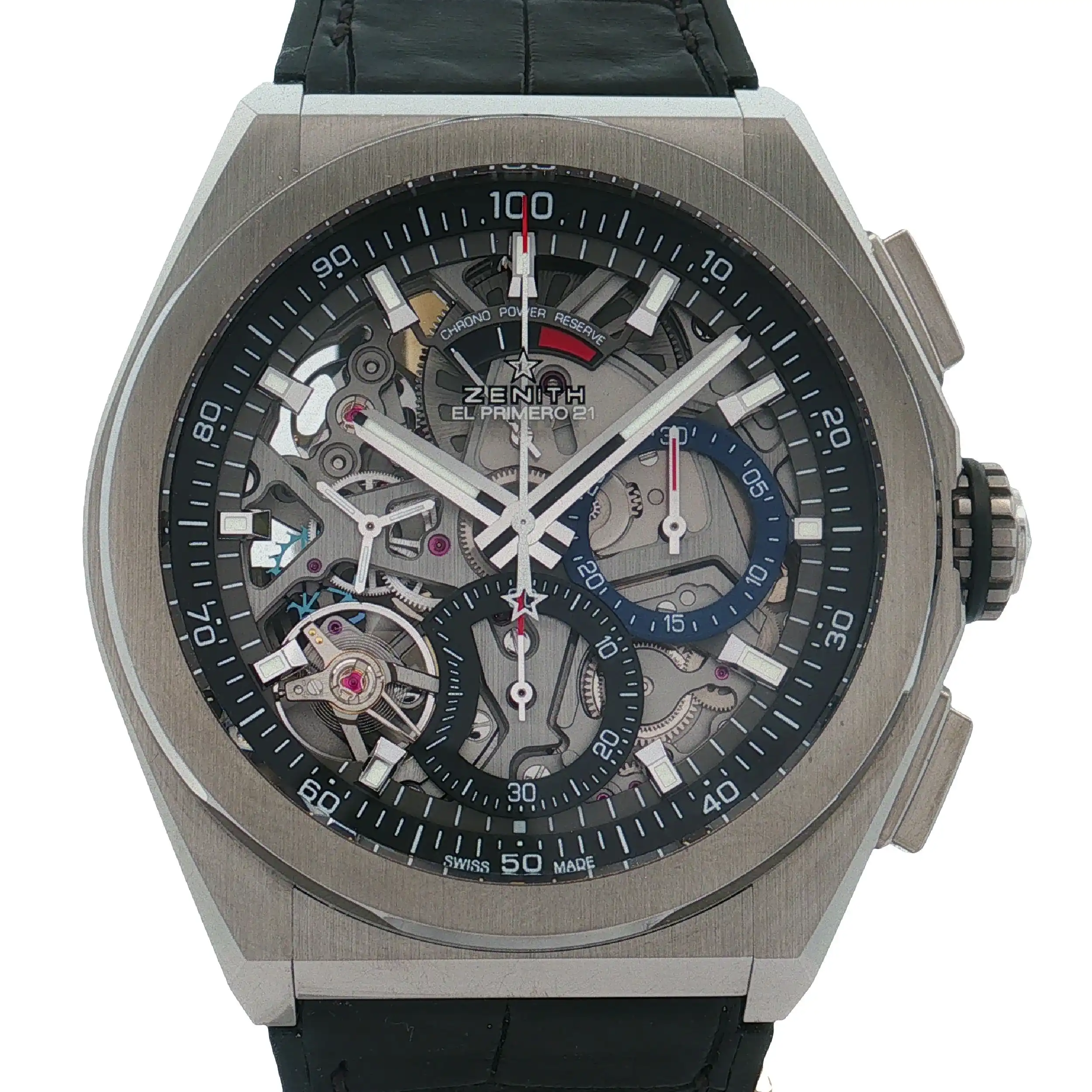 Herrenuhr Zenith Defy EL Primero 21 Titanium