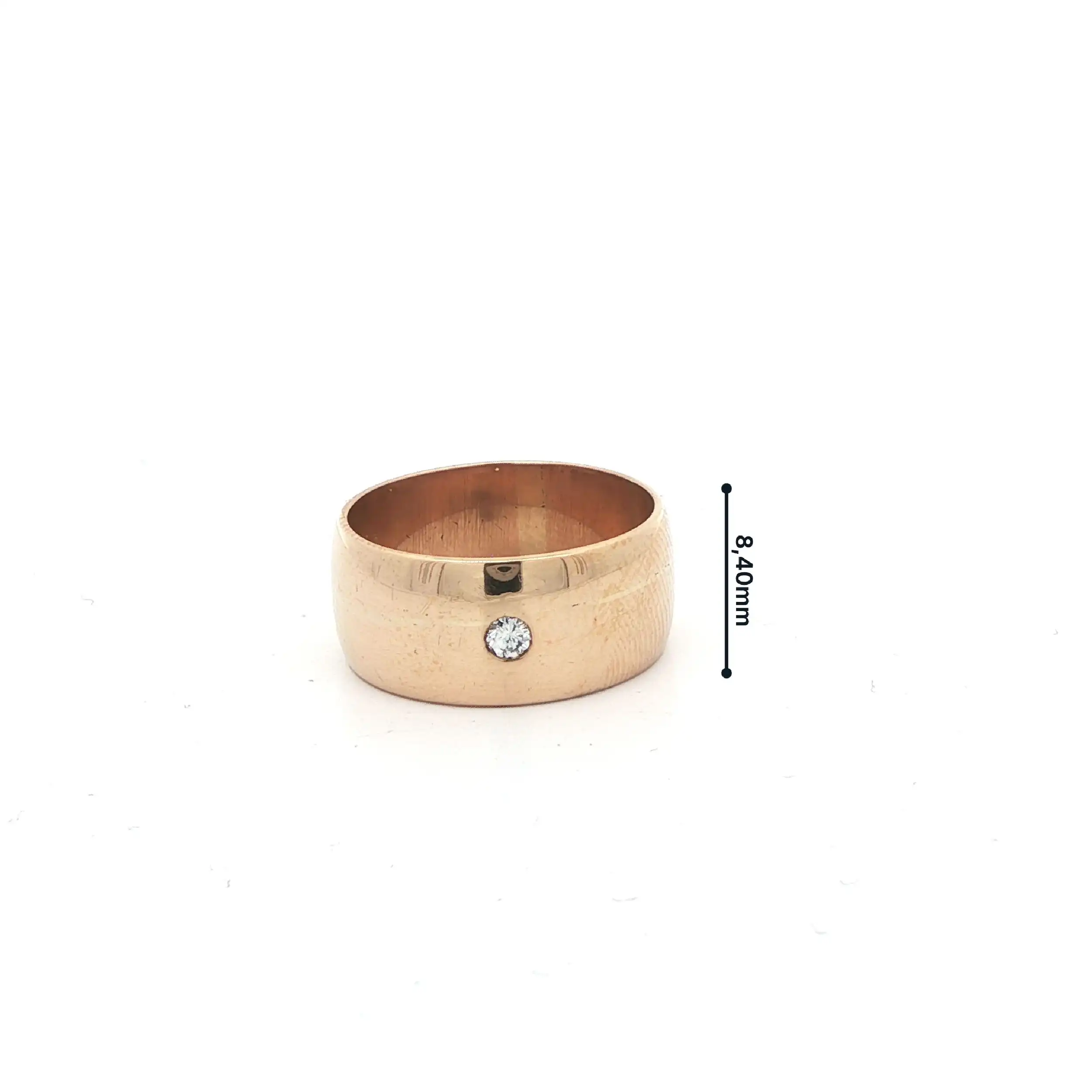 Ring Gelbgold mit Brillant