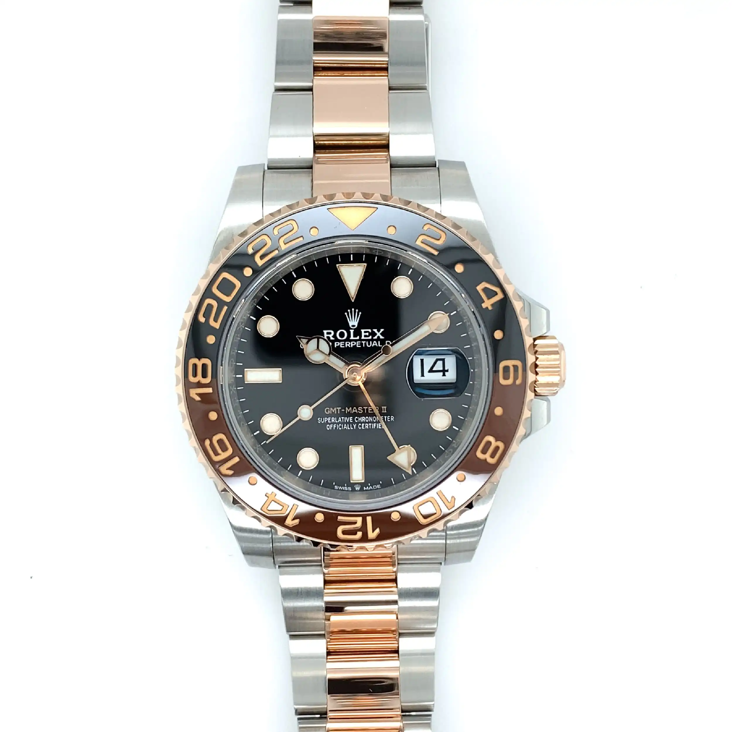 Herrenuhr Rolex GMT-Master II Rootbeer Everose Herrenuhr Rolex GMT-Master II Rootbeer Everose