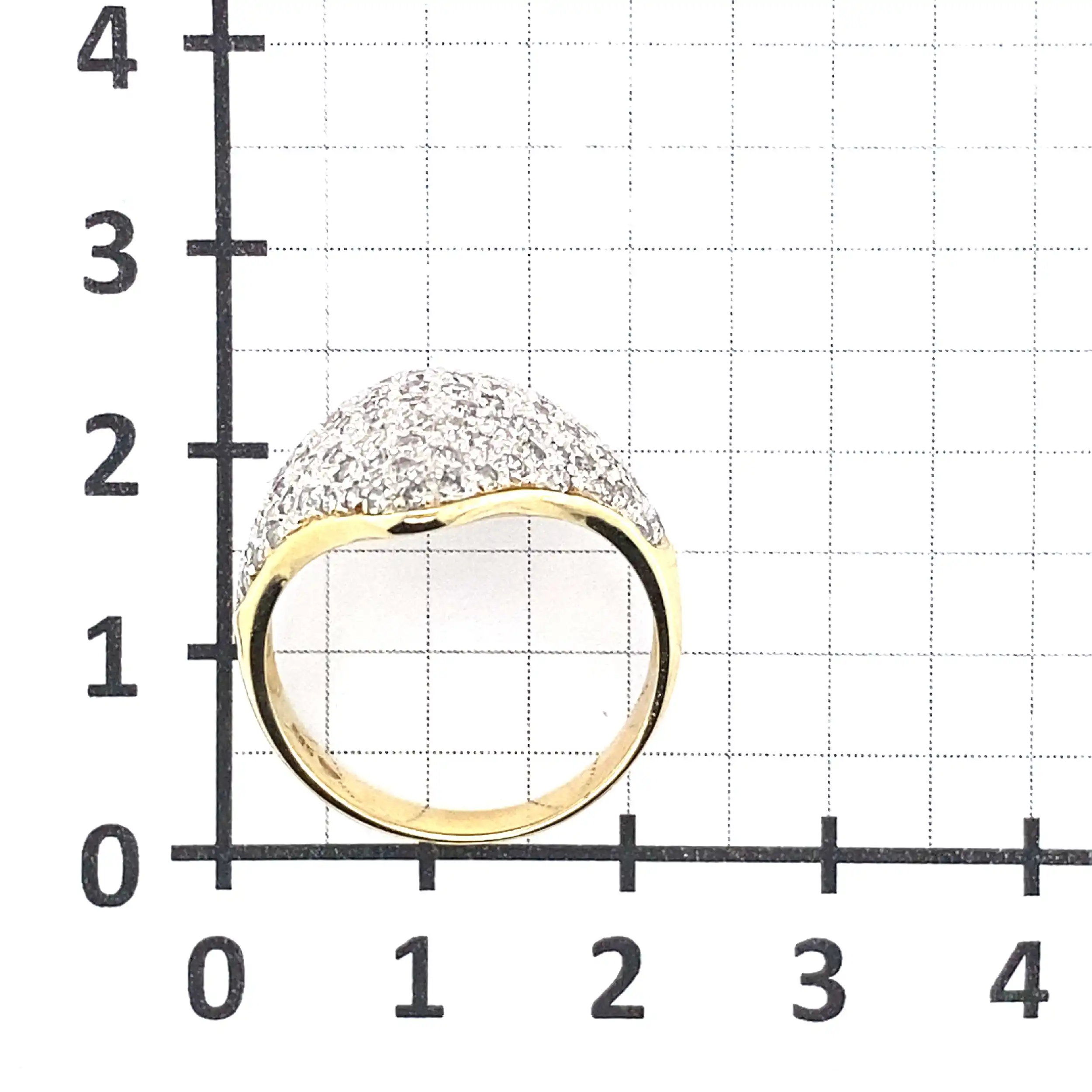 Ring bicolor mit Diamanten Ring bicolor mit Diamanten