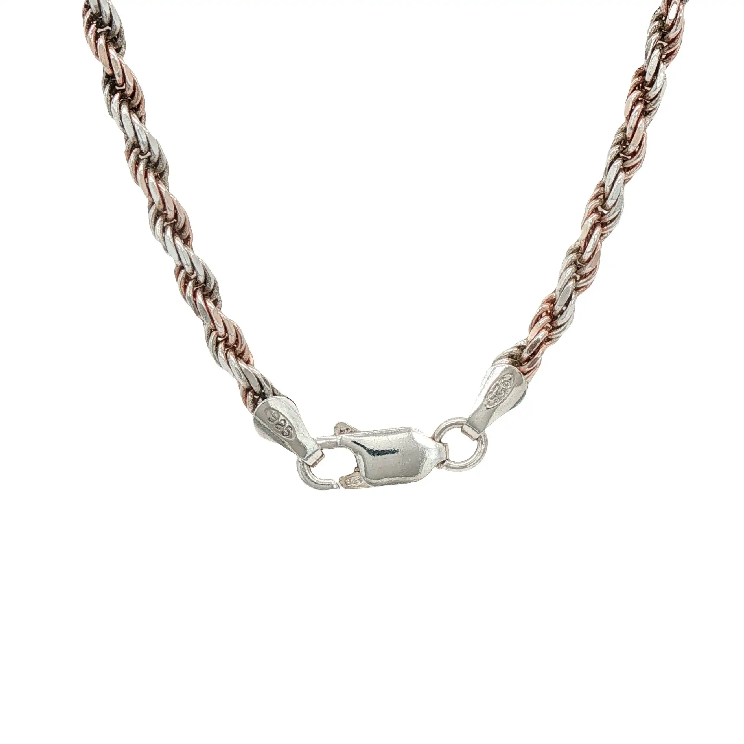 Kordelkette Silber