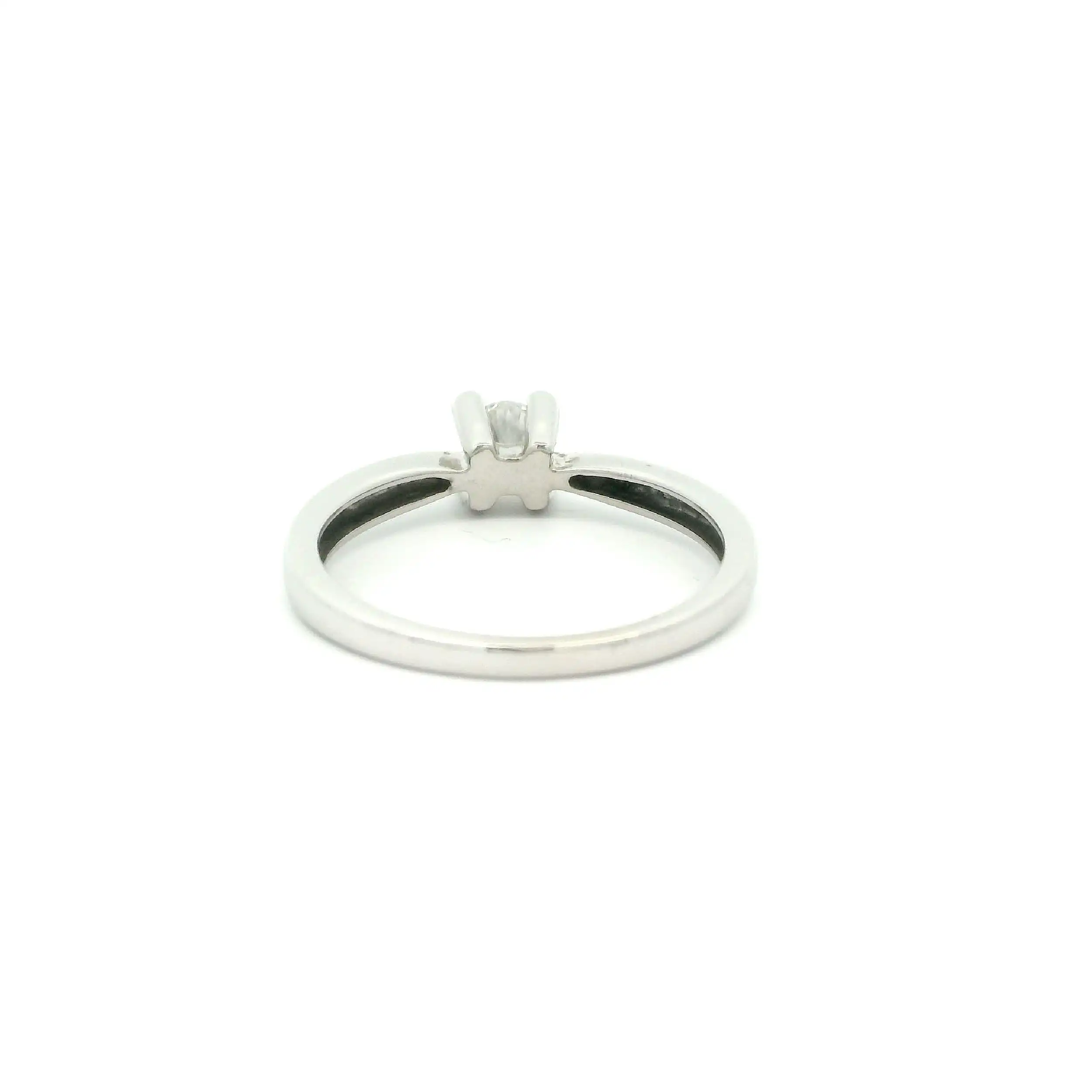 Ring Weißgold mit Brillant