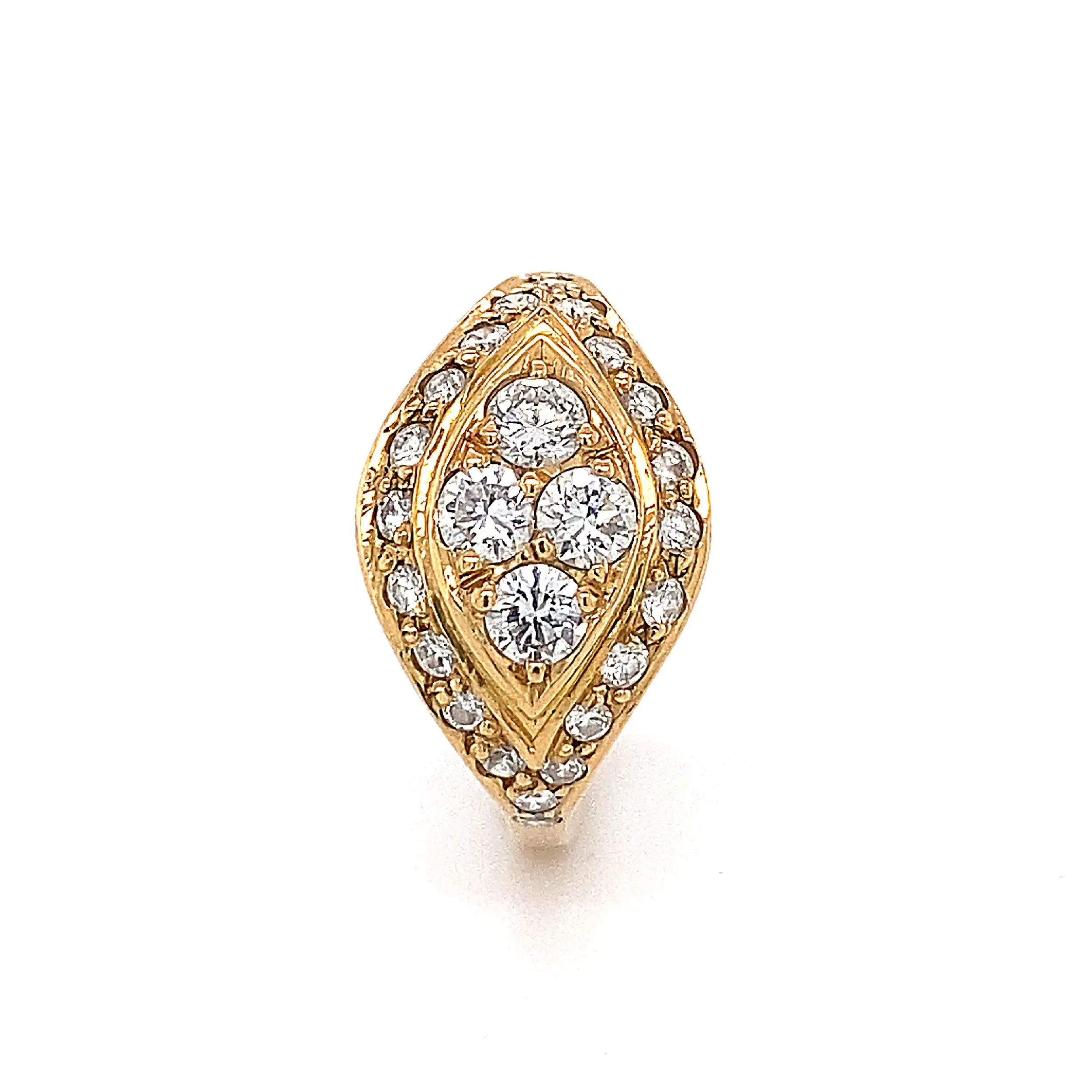 Ring Gelbgold mit Brillanten Ring Gelbgold mit Brillanten