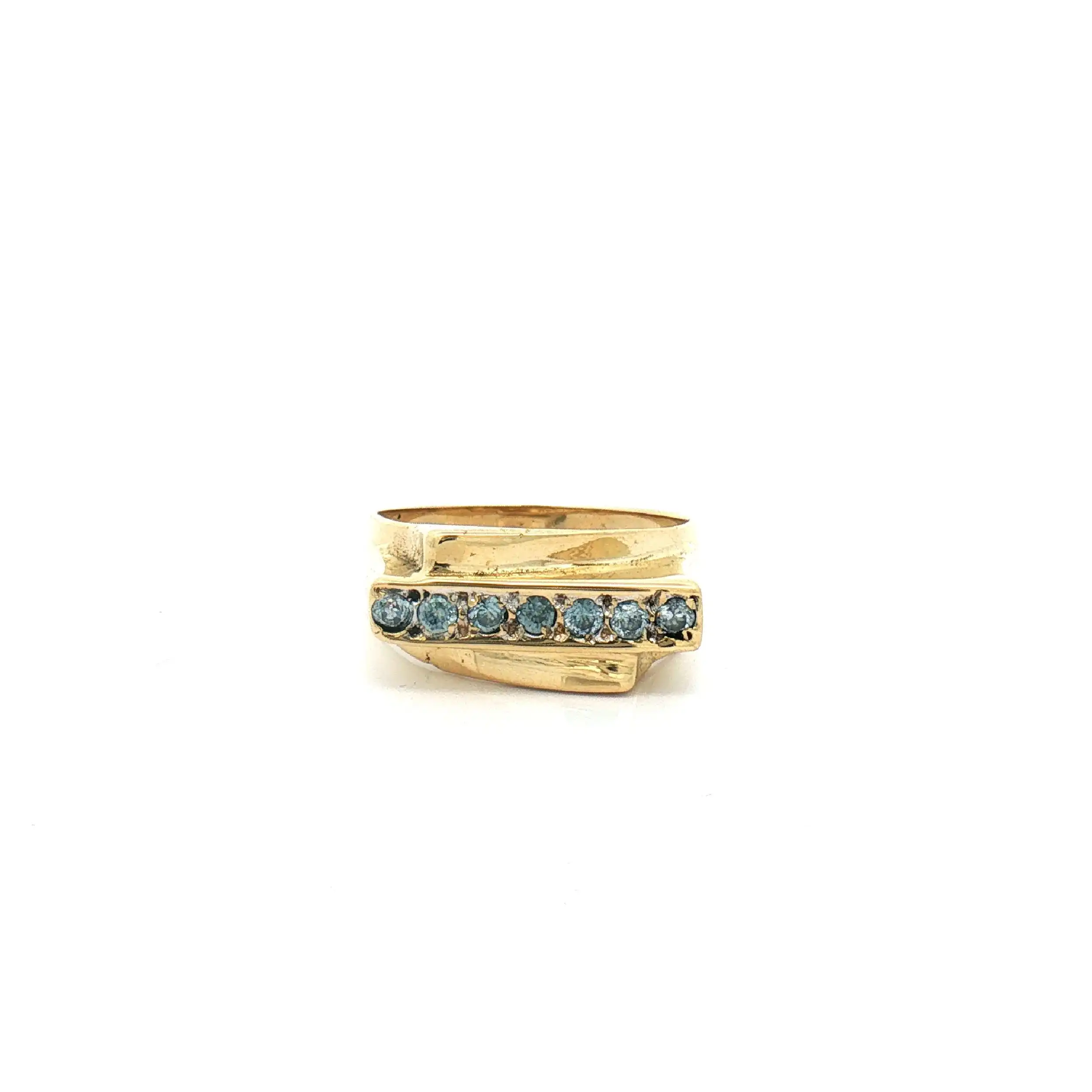 Ring Gelbgold mit Zirkonia