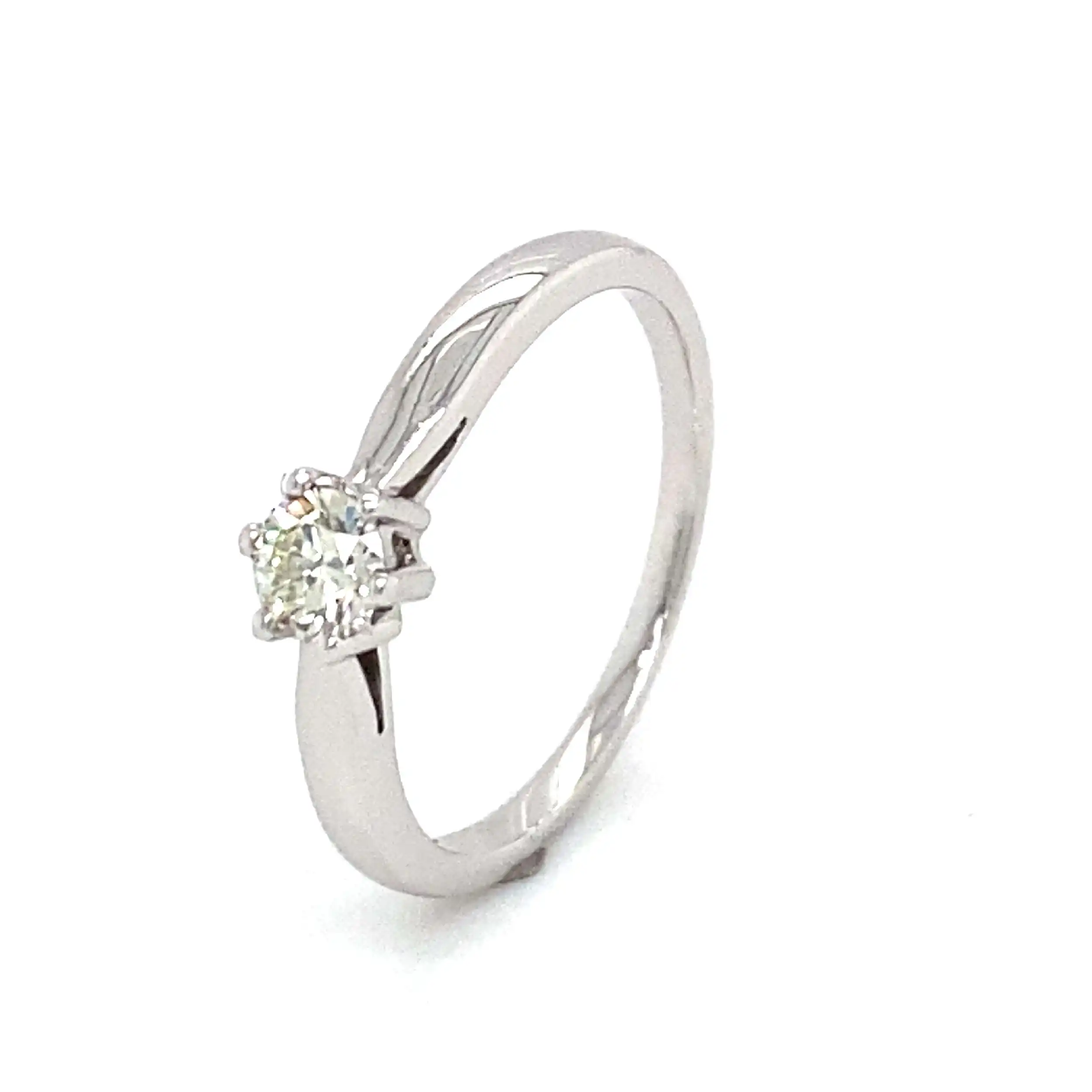 Ring Weißgold mit Brillant