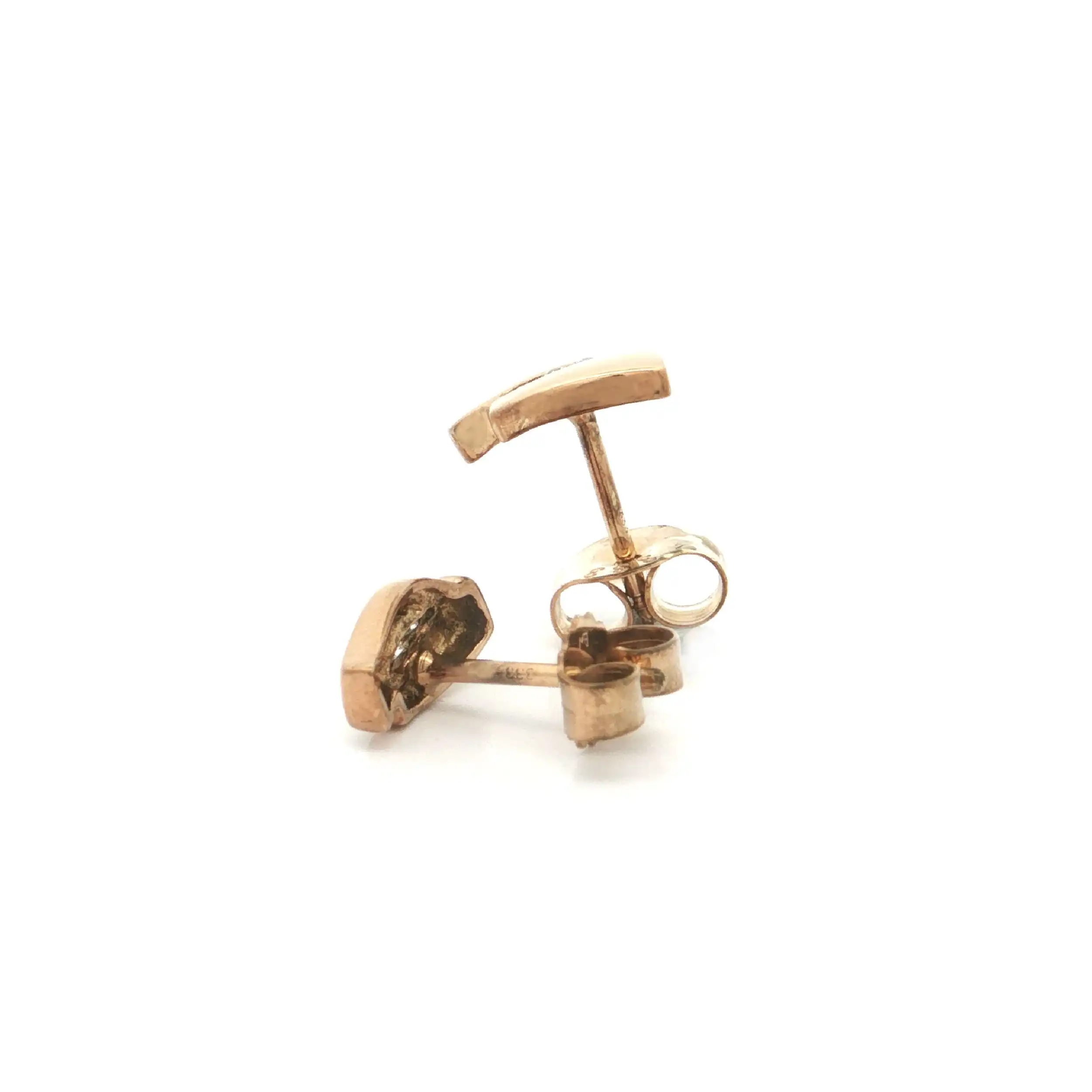 Ohrstecker Gelbgold mit Zirkonia