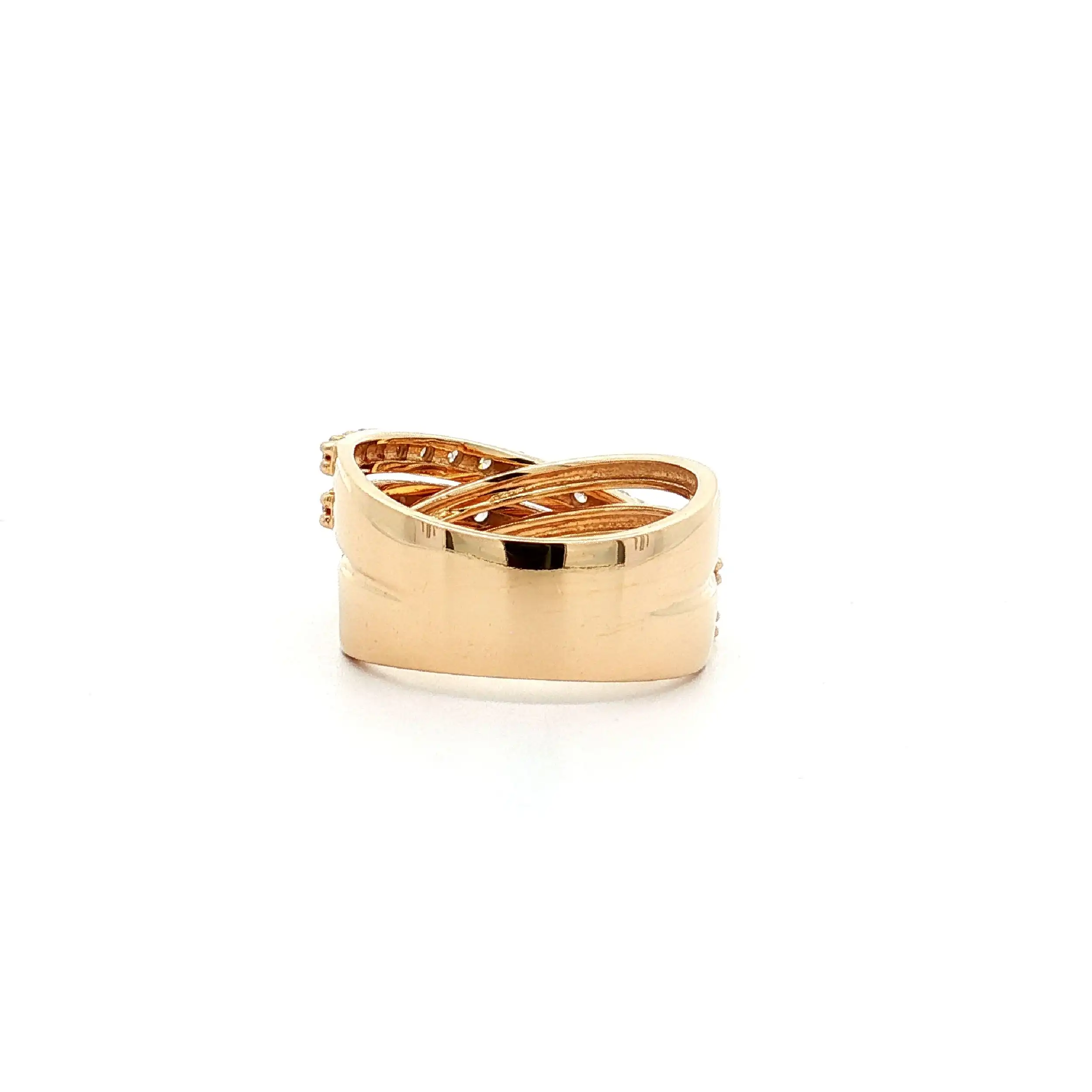 Ring Gelbgold mit Brillanten Ring Gelbgold mit Brillanten