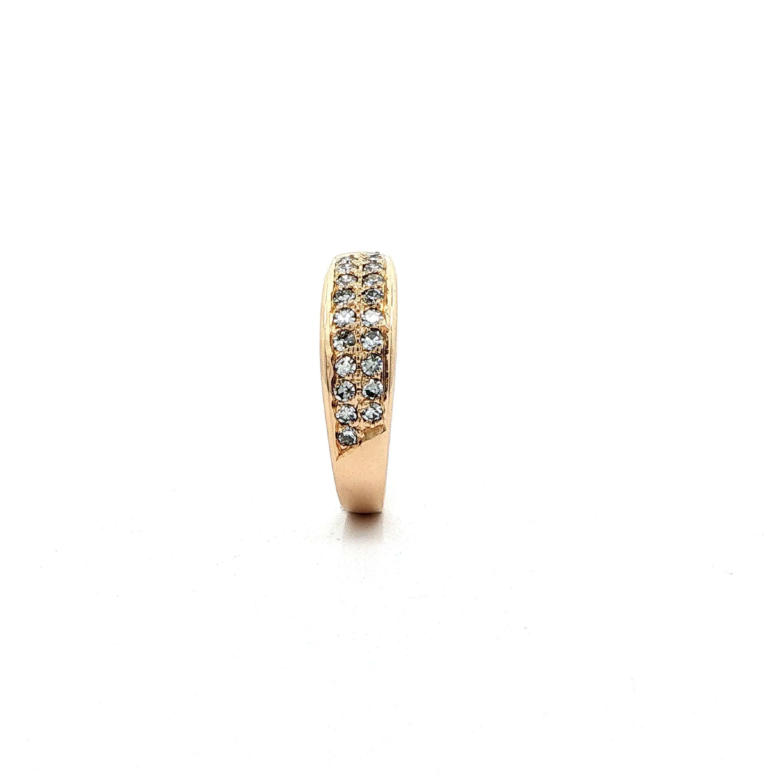 Ring Roségold mit Brillanten