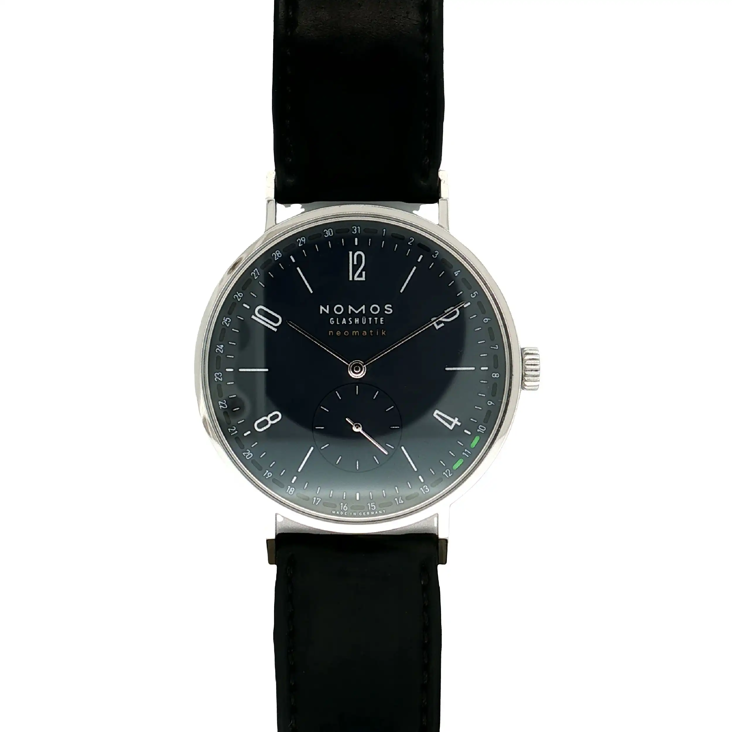 Herrenuhr Nomos Tangente Neomatik 41 Update nachtblau
