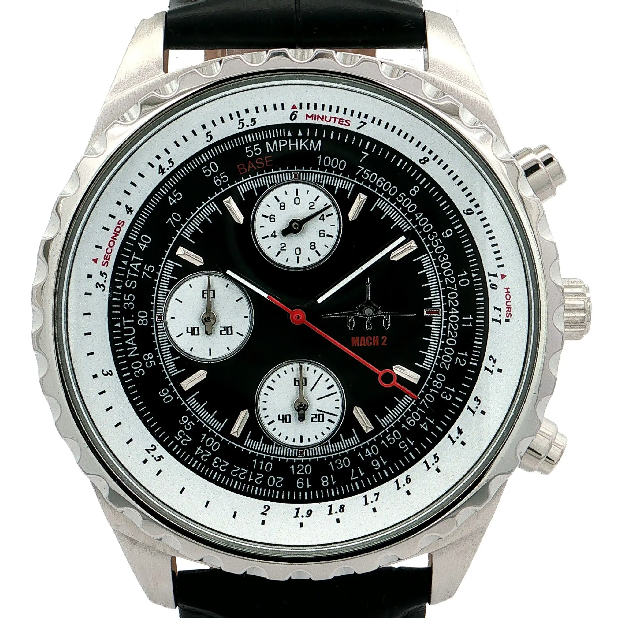 Herrenuhr Bradford Exchange Mach 2 Quarz neuwertig
