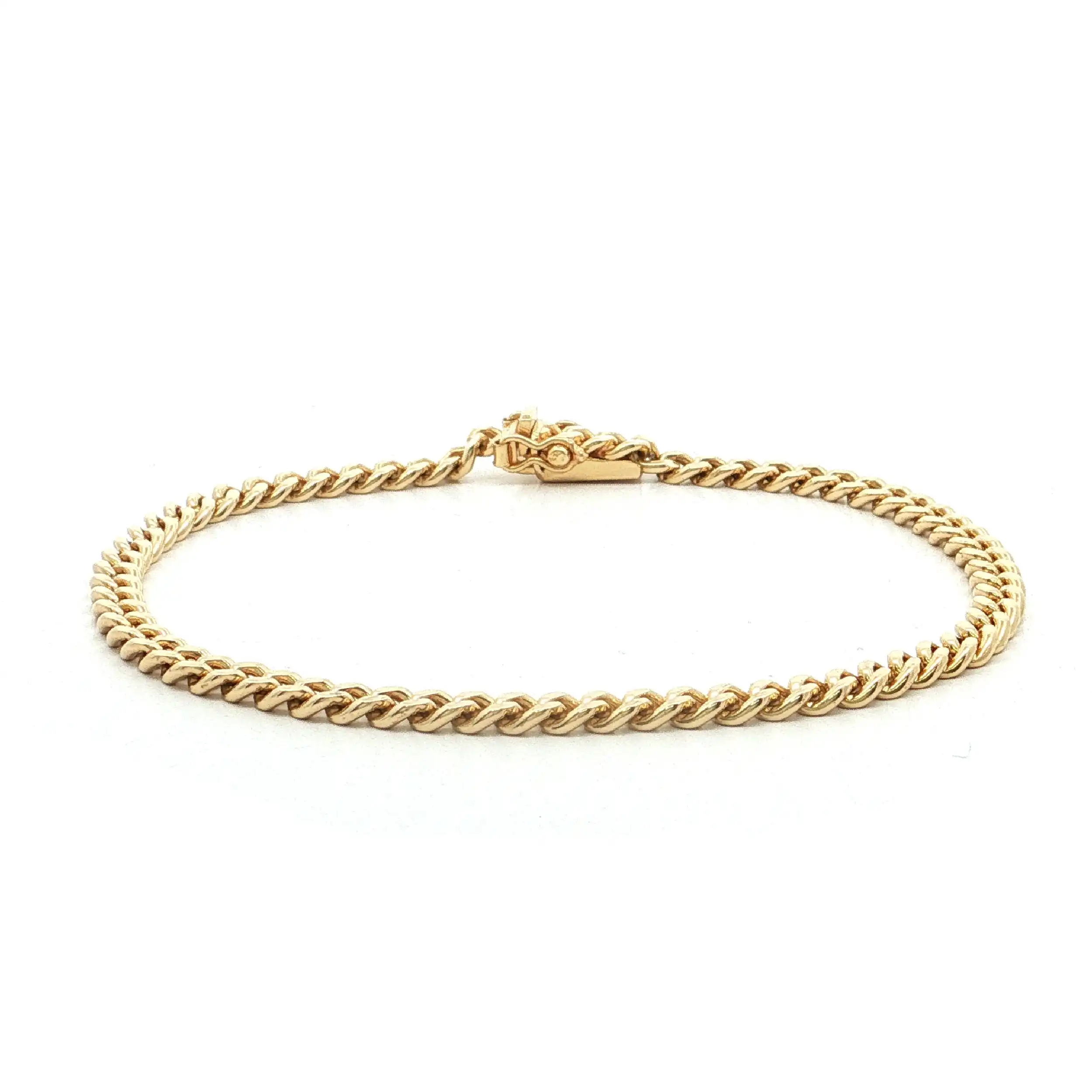 Panzerarmband Gelbgold