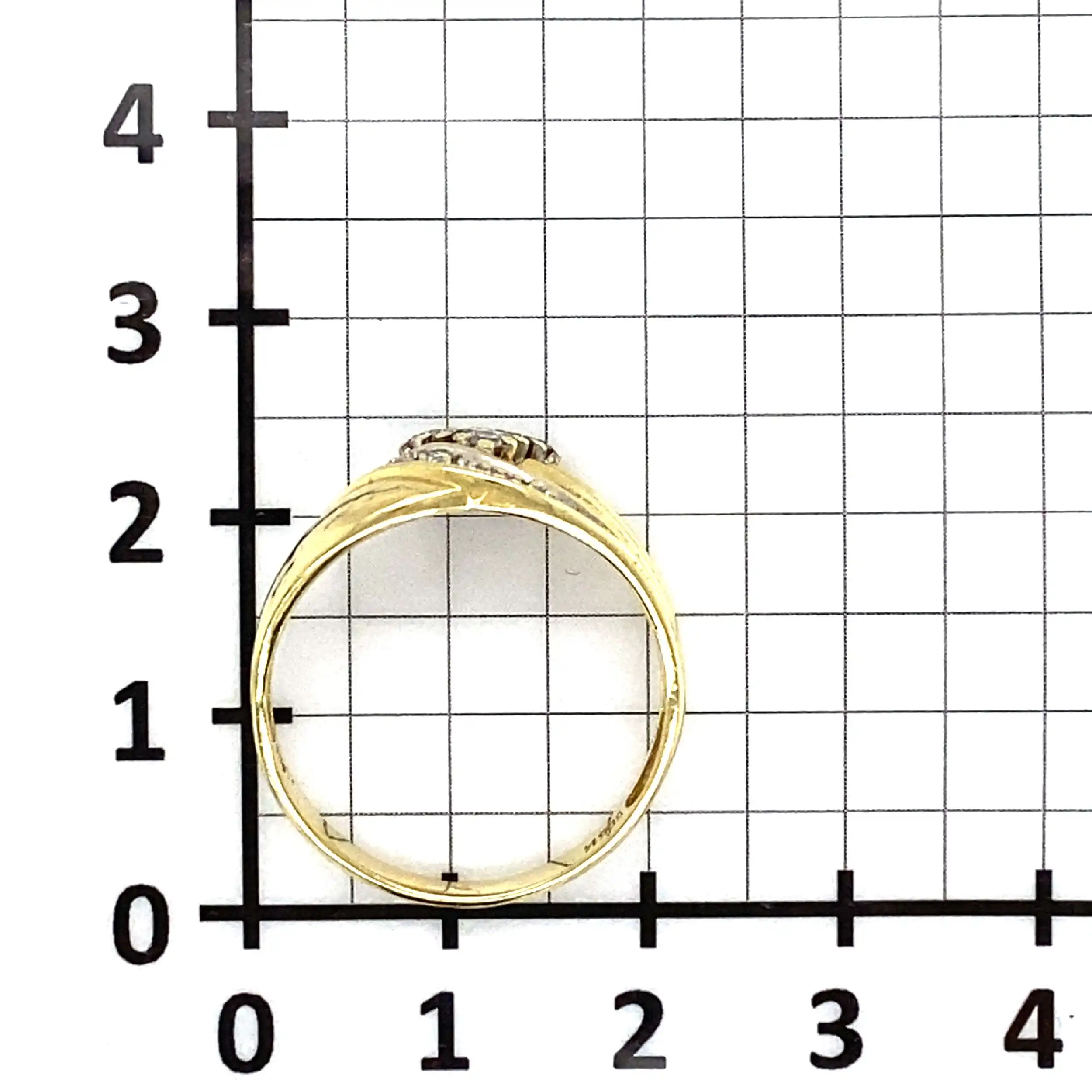 Ring Gelbgold mit Brillanten Ring Gelbgold mit Brillanten