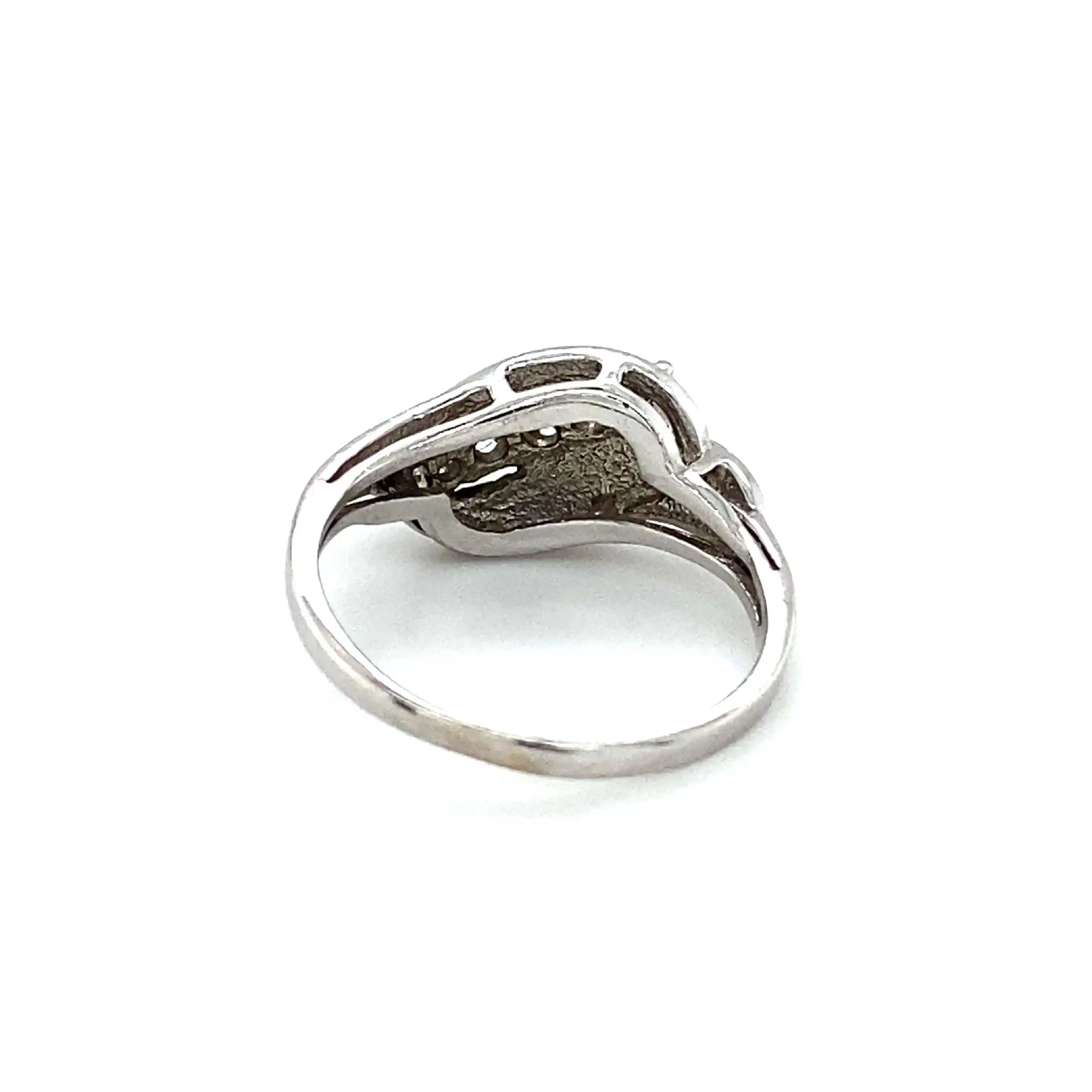 Ring Weißgold mit Brillanten Ring Weißgold mit Brillanten
