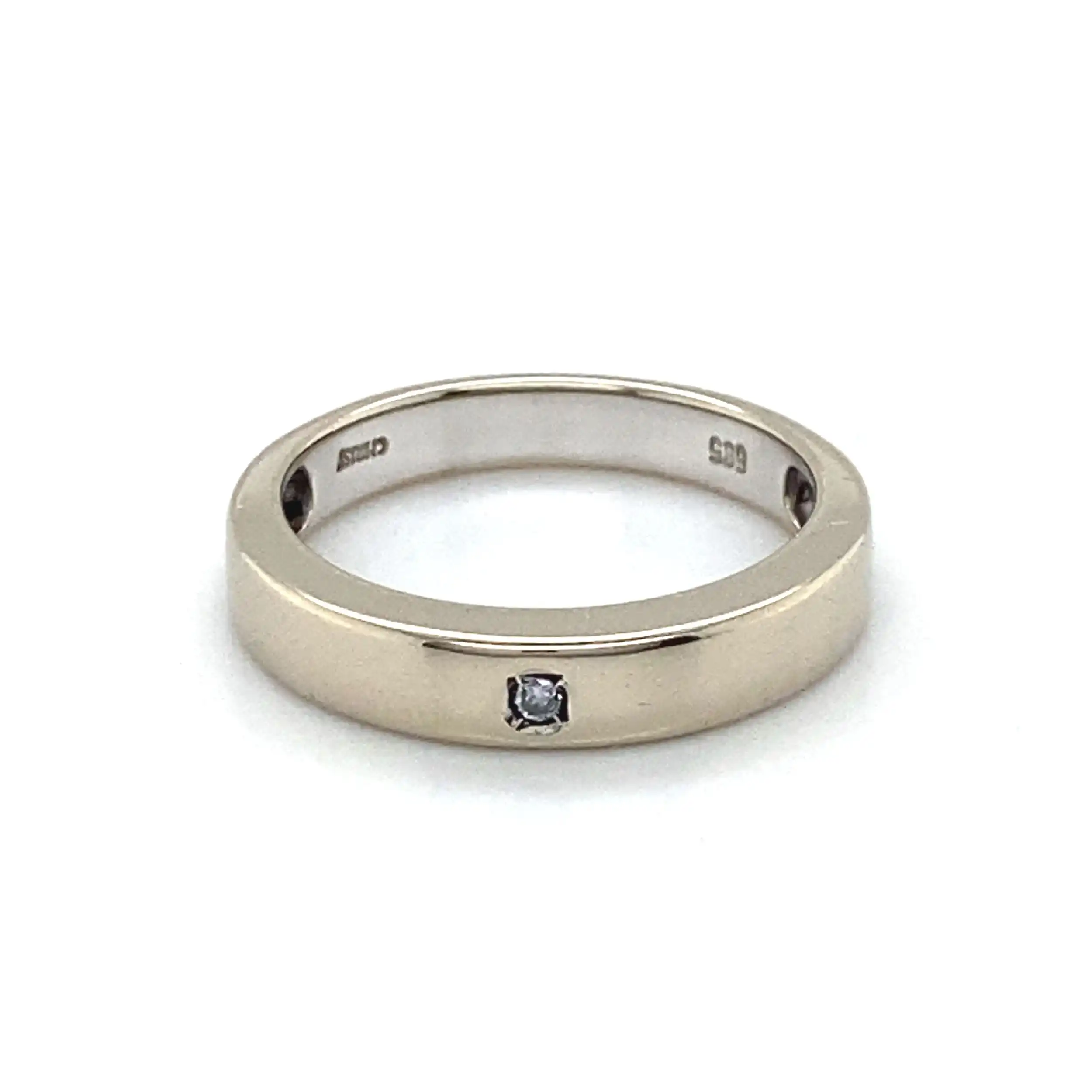 Ring Christ Weißgold mit Brillant