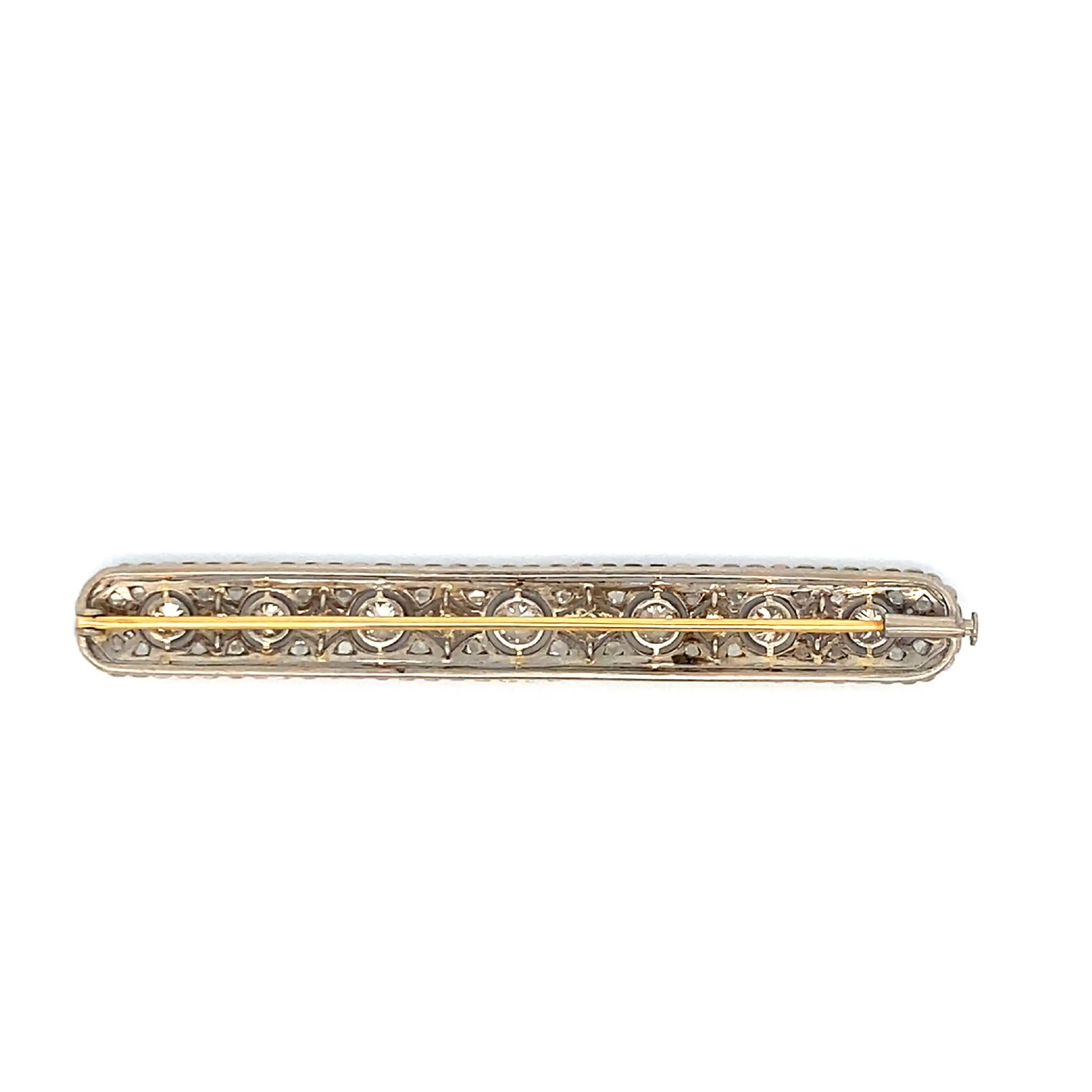 Brosche Art Deko mit Brillanten und Diamant Splitter Brosche Art Deko mit Brillanten und Diamant Splitter