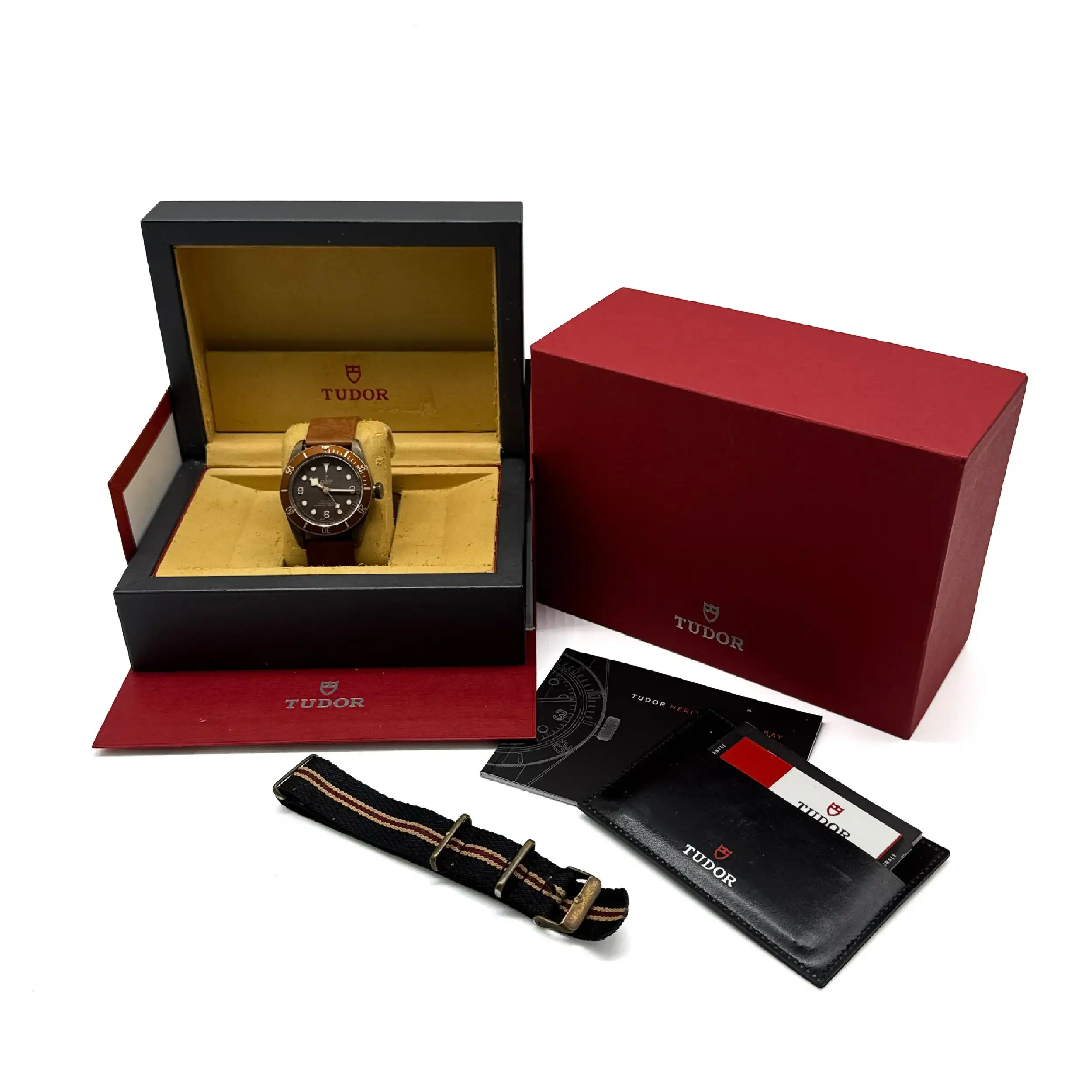 Herrenuhr Tudor Black Bay Bronze Ref. 79250BM mit Box und Papieren Herrenuhr Tudor Black Bay Bronze Ref. 79250BM mit Box und Papieren