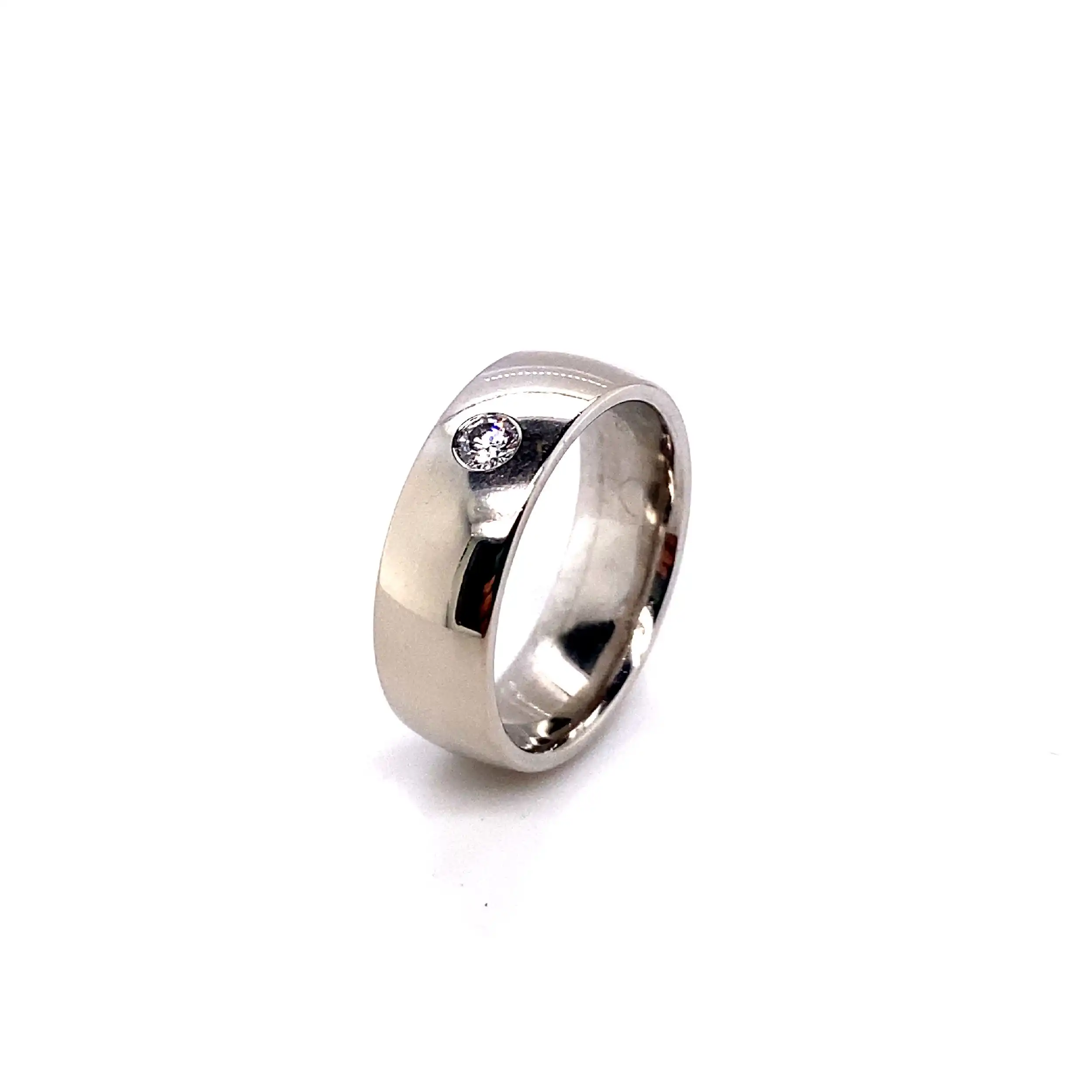 Ring Weißgold mit Brillant