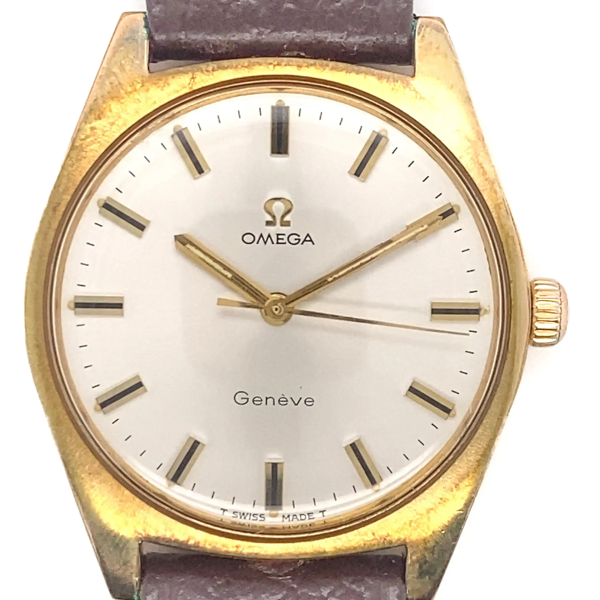 Herrenuhr Omega Geneve vergoldet Vintage Herrenuhr Omega Geneve vergoldet Vintage