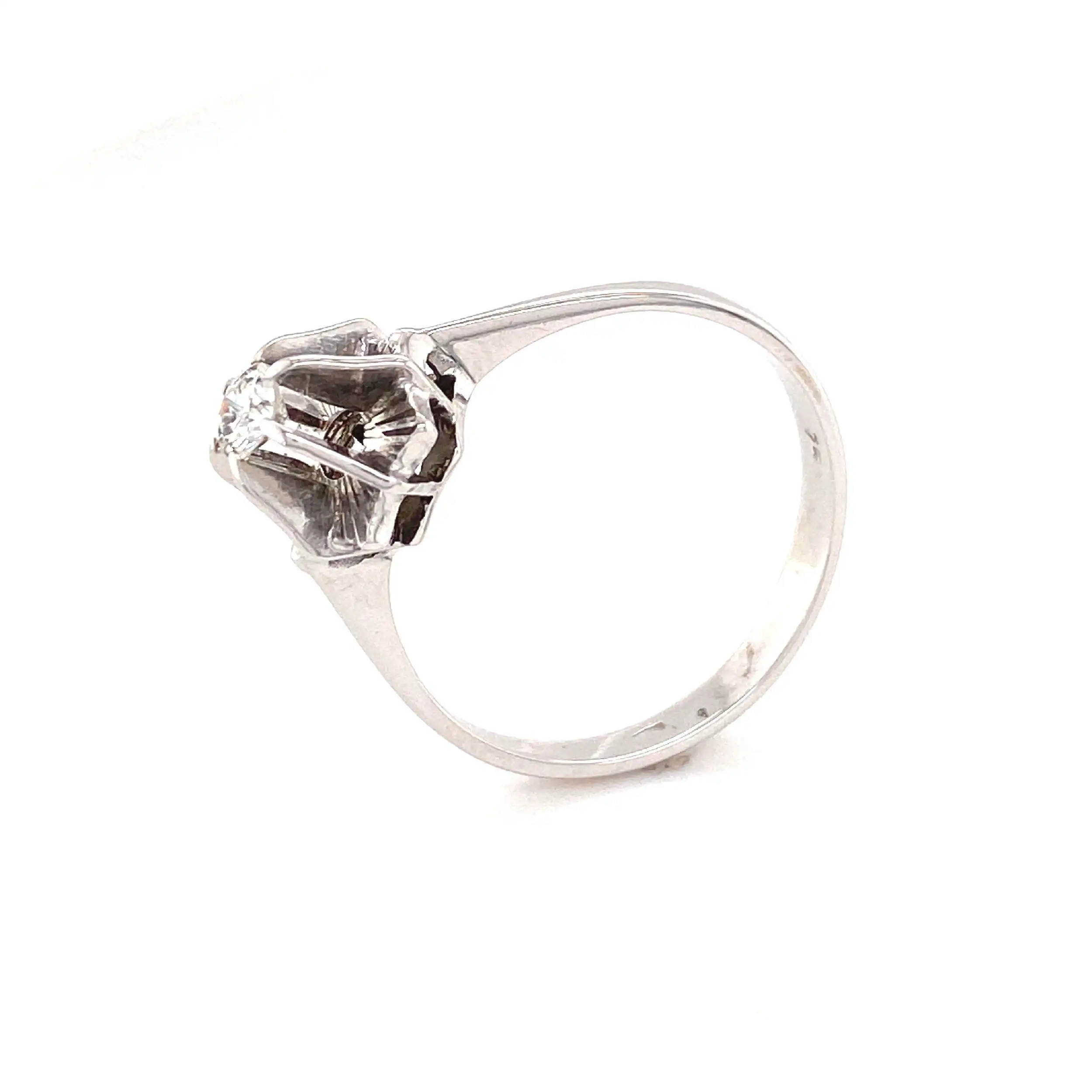 Ring Weißgold mit Brillant