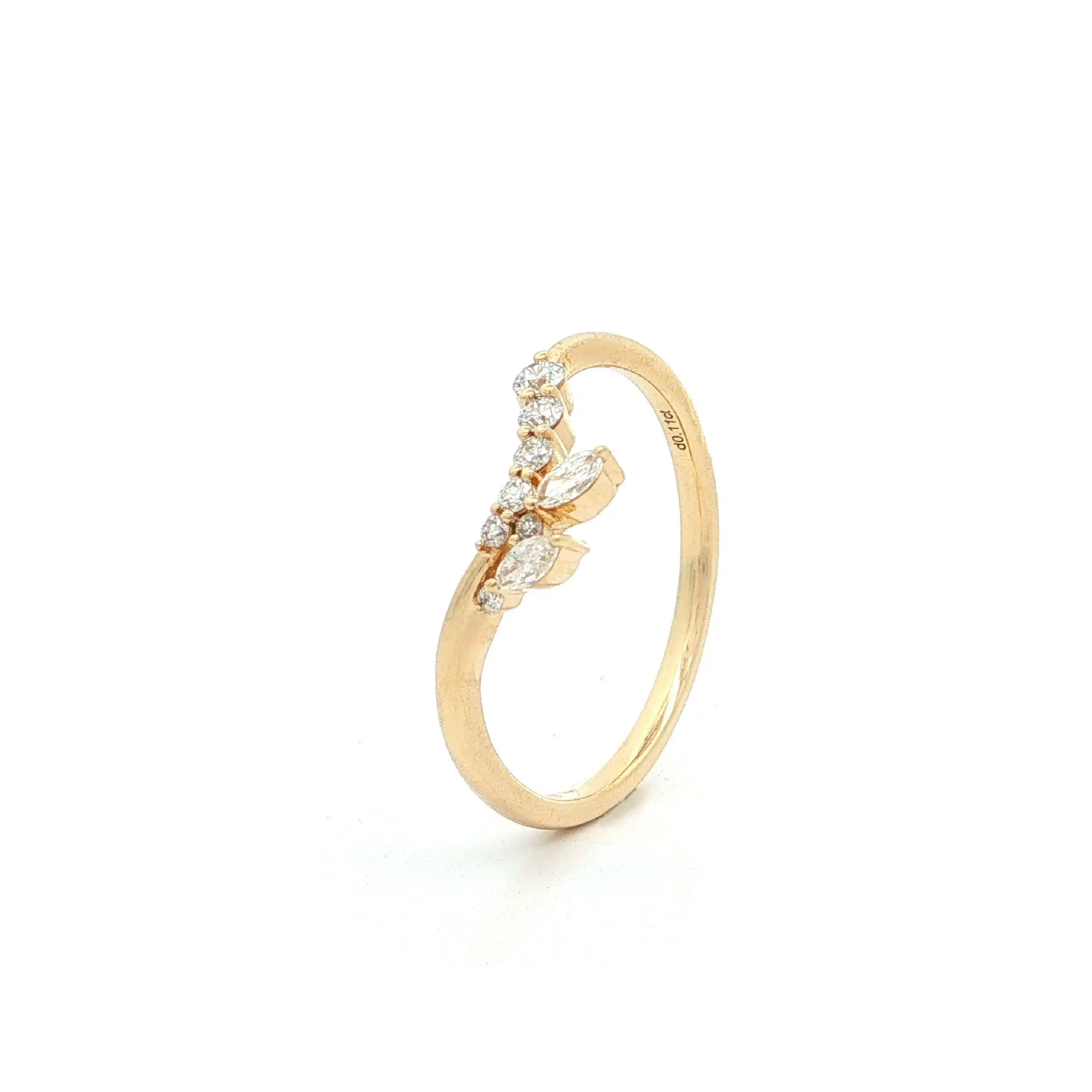 Ring Gelbgold mit Brillanten Ring Gelbgold mit Brillanten