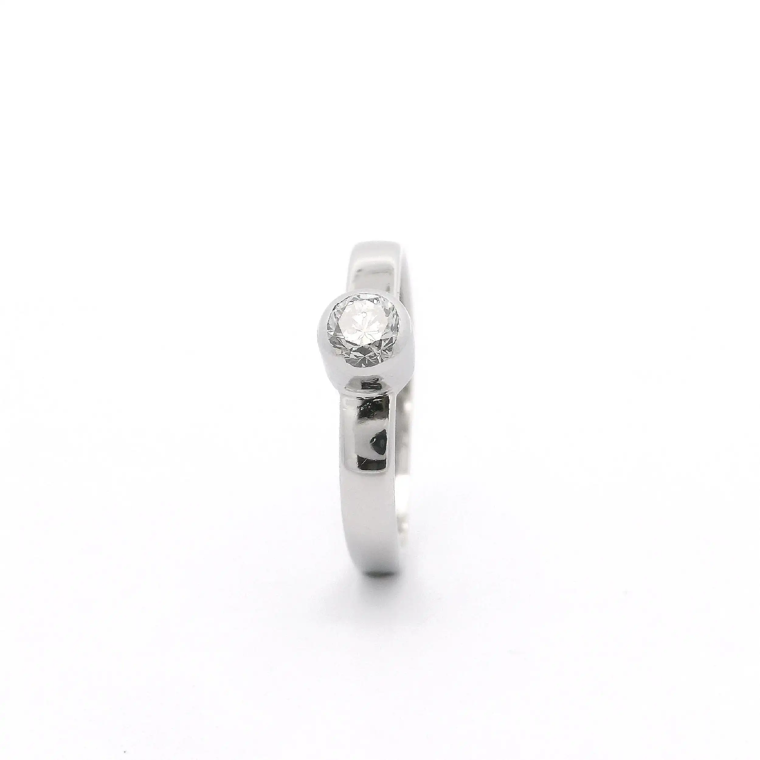 Ring Weißgold mit Brillant