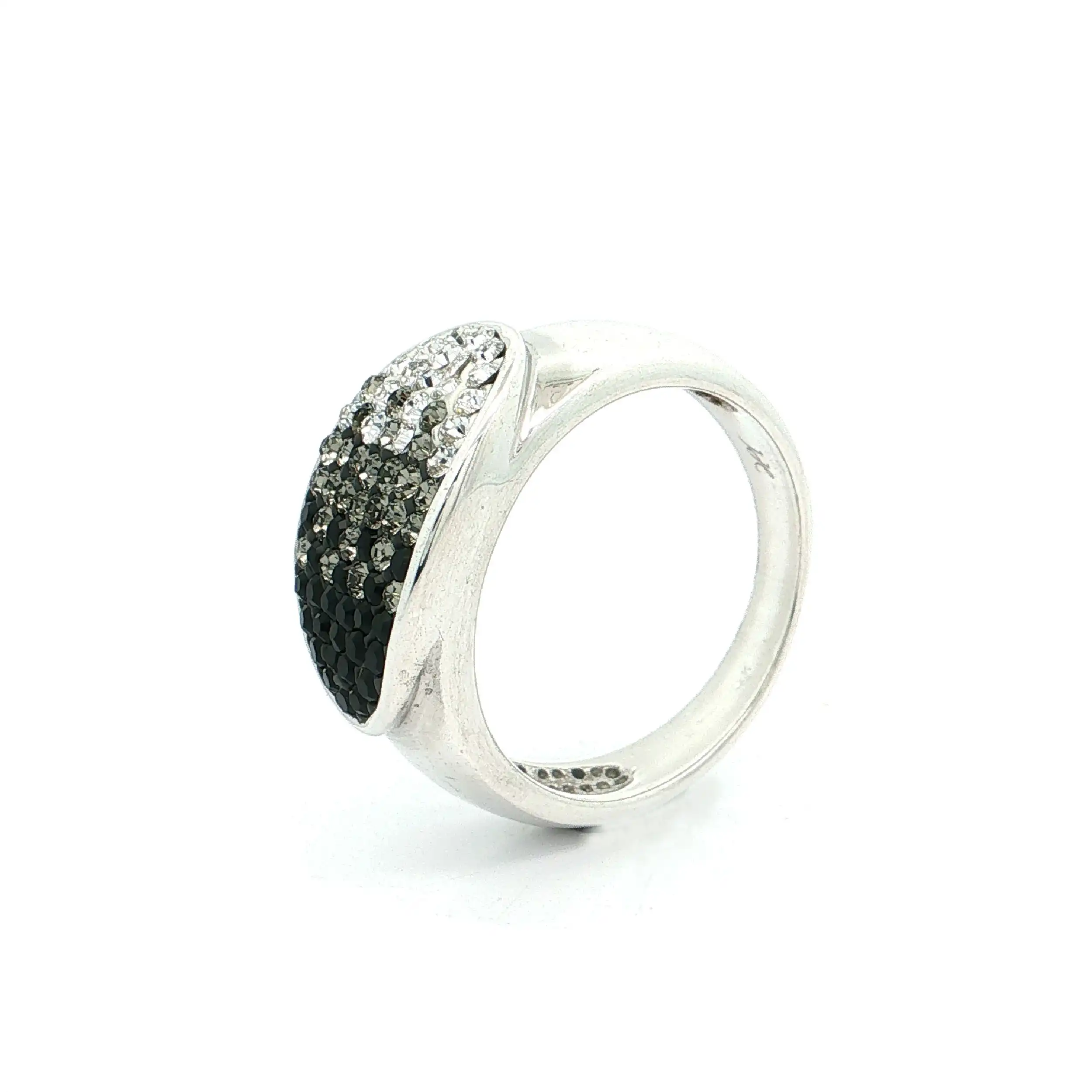 Ring Silber mit Farbsteinen im Verlauf Ring Silber mit Farbsteinen im Verlauf