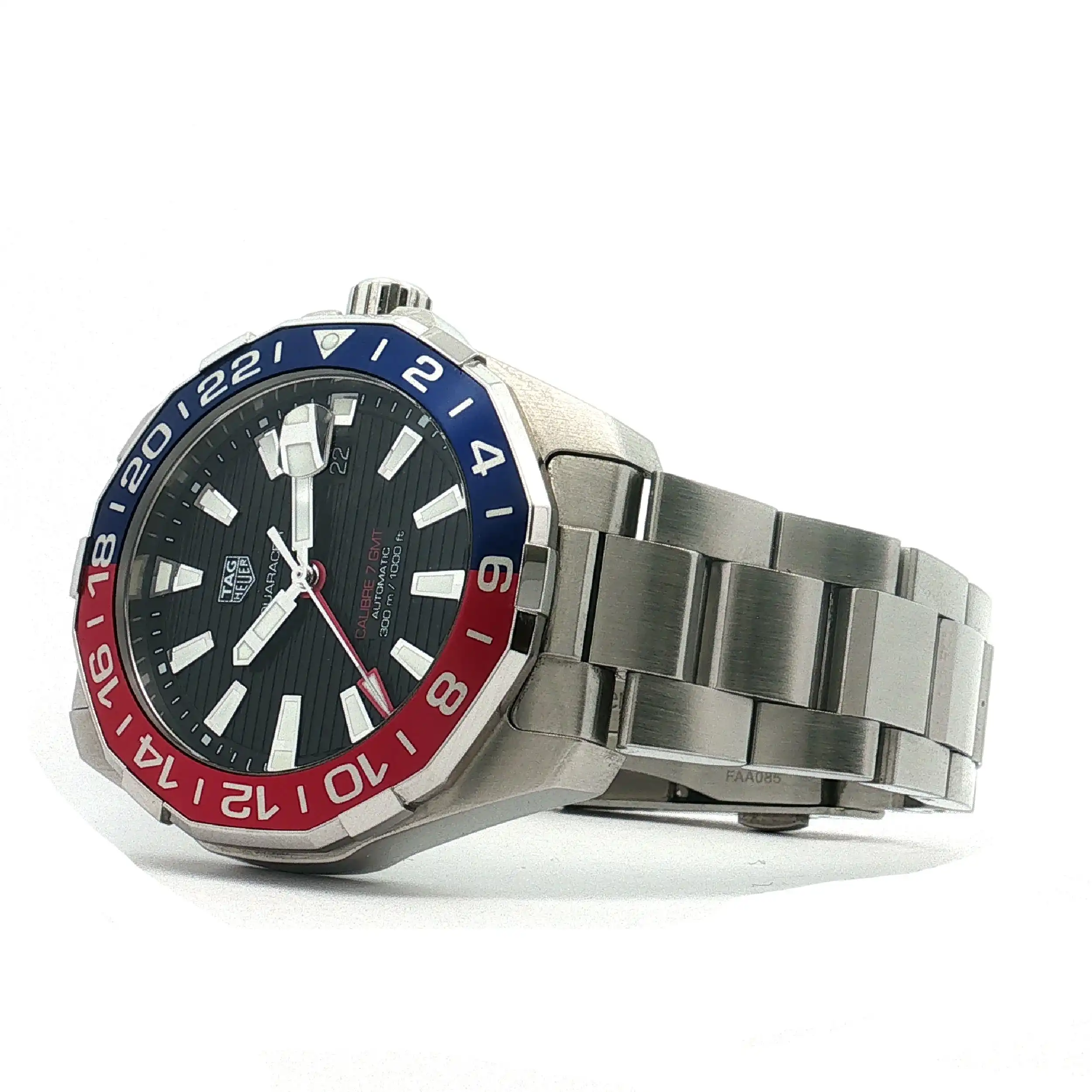 Herrenuhr Tag Heuer Aquaracer Calibre 7 GMT Fullset