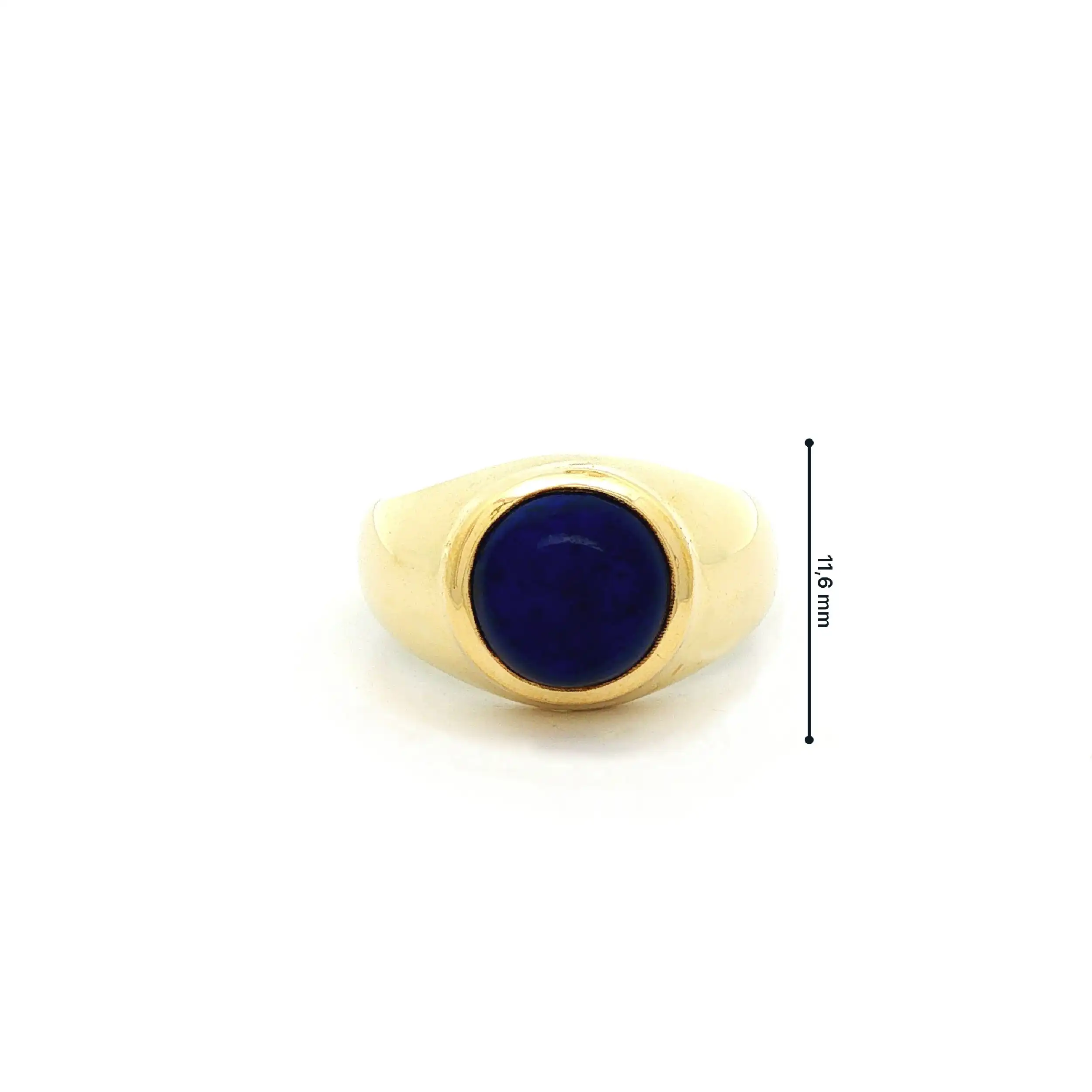 Ring Gelbgold mit Lapislazuli Ring Gelbgold mit Lapislazuli