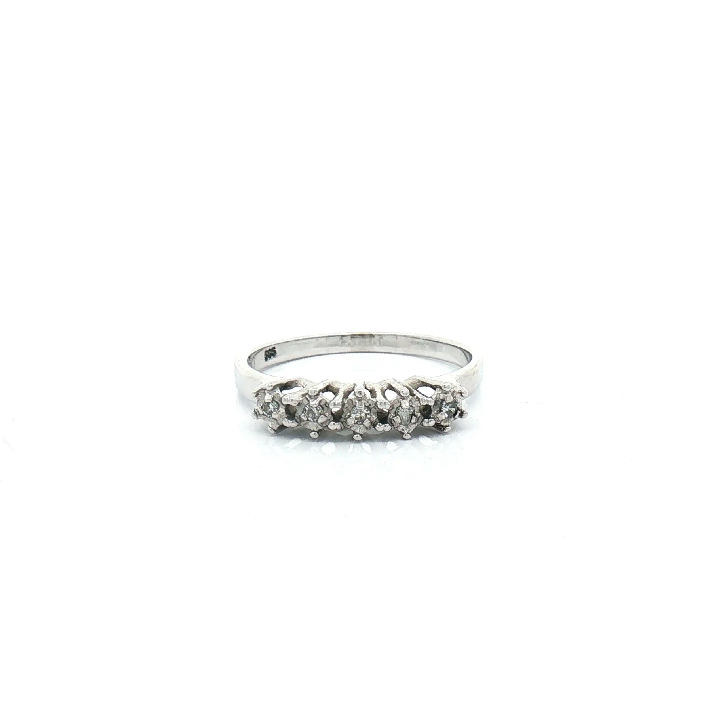 Ring Weißgold mit Brillanten