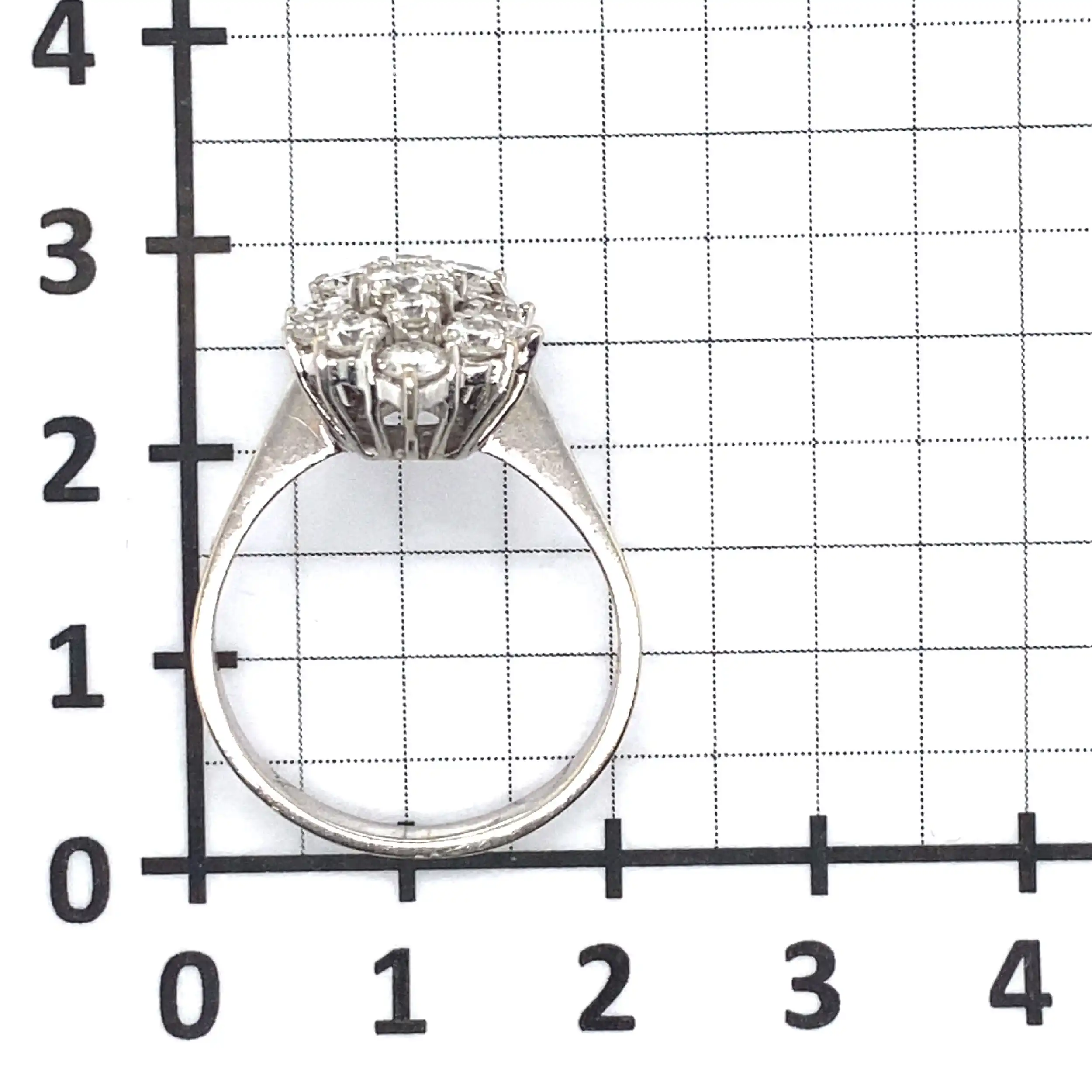 Ring Weißgold mit Brillanten Ring Weißgold mit Brillanten