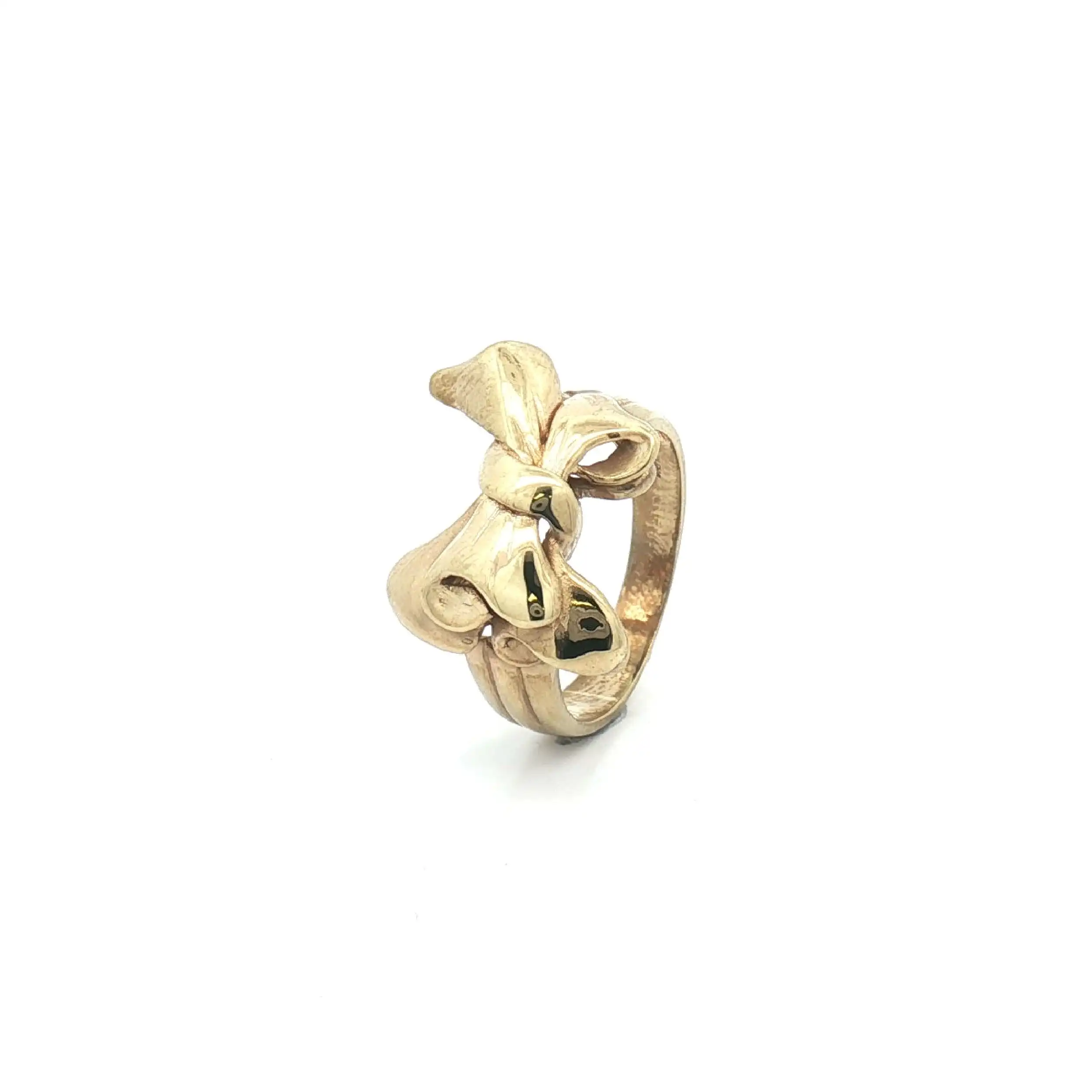 Ring Gelbgold mit Schleife Ring Gelbgold mit Schleife
