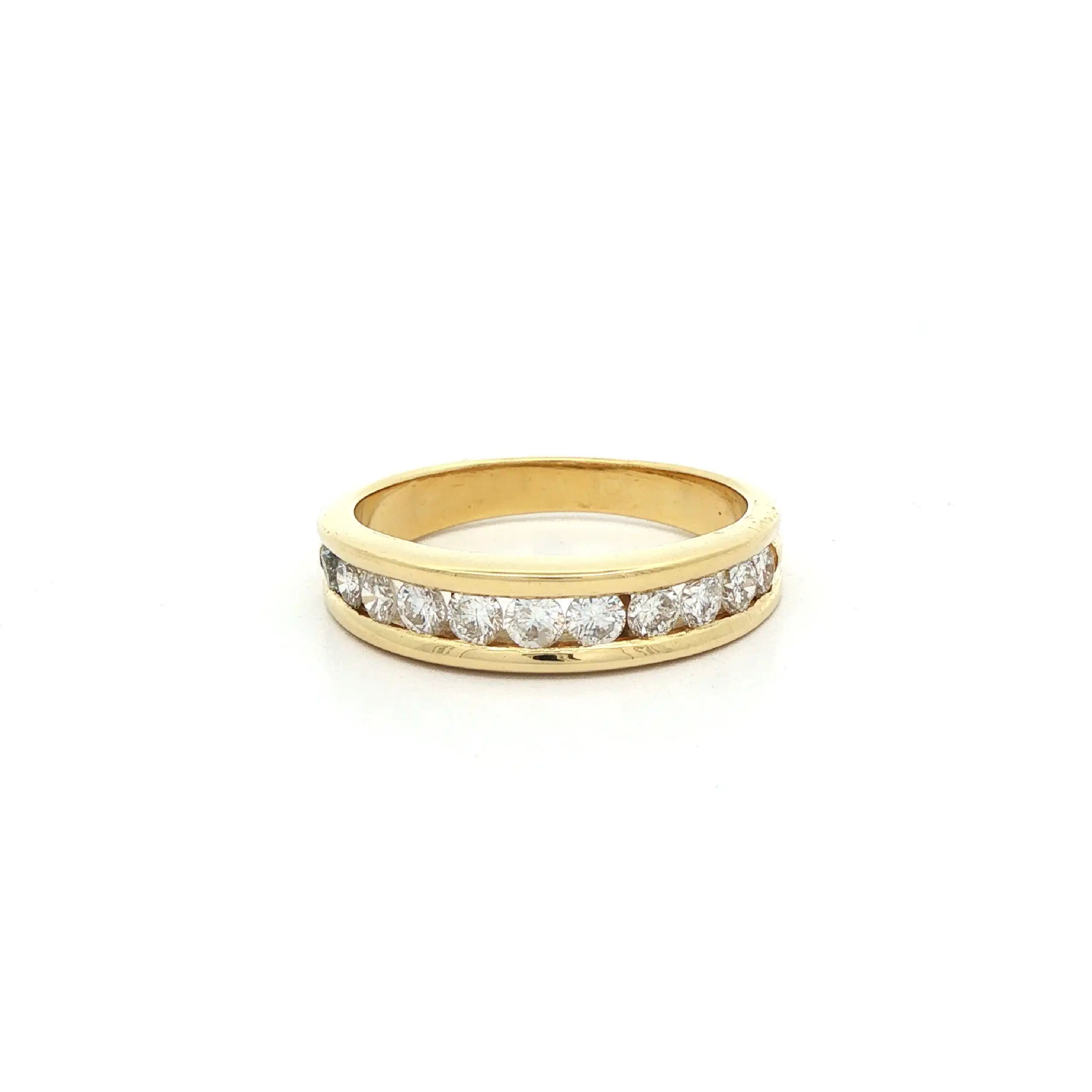 Ring Gelbgold mit Brillanten