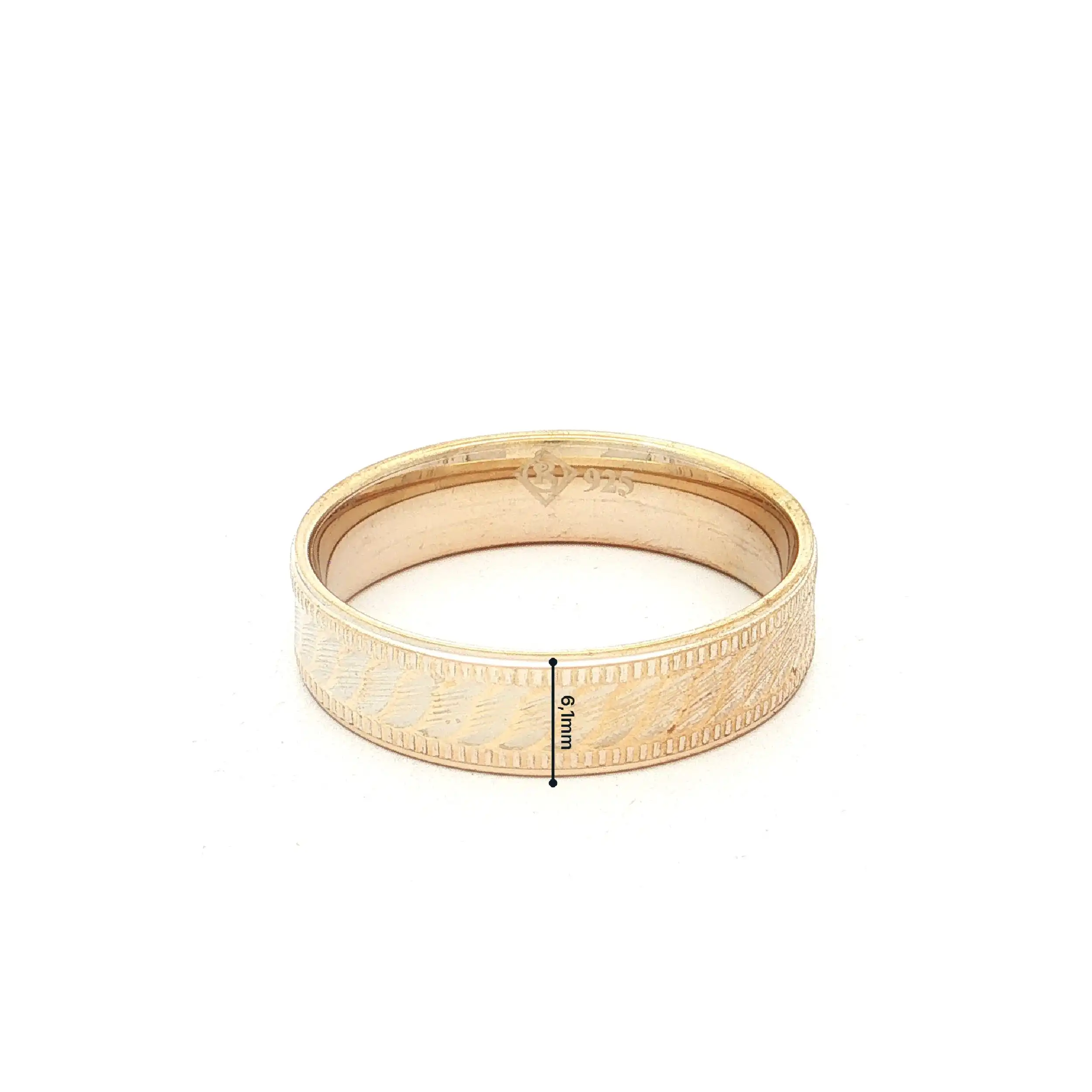Ring Silber vergoldet