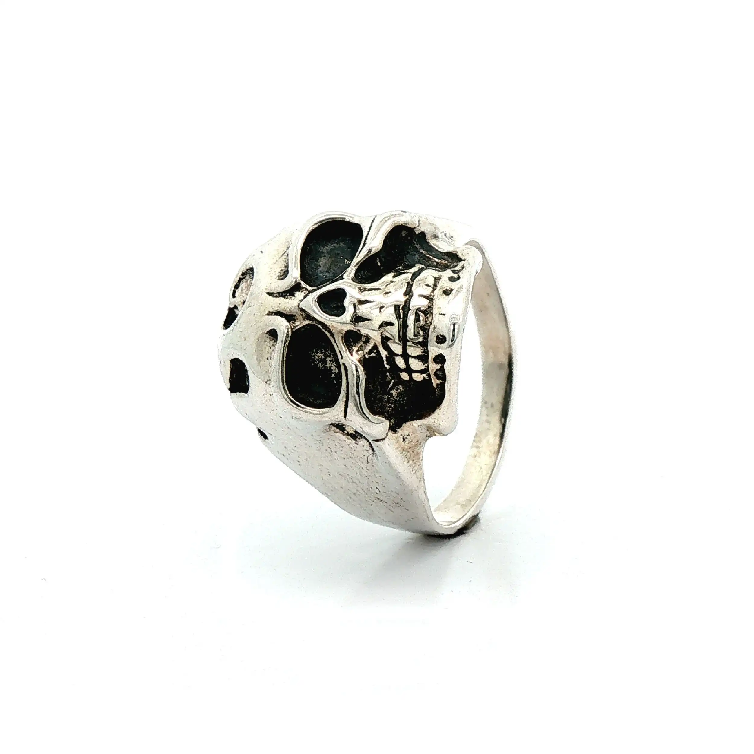 Ring Silber Totenkopf Ring Silber Totenkopf