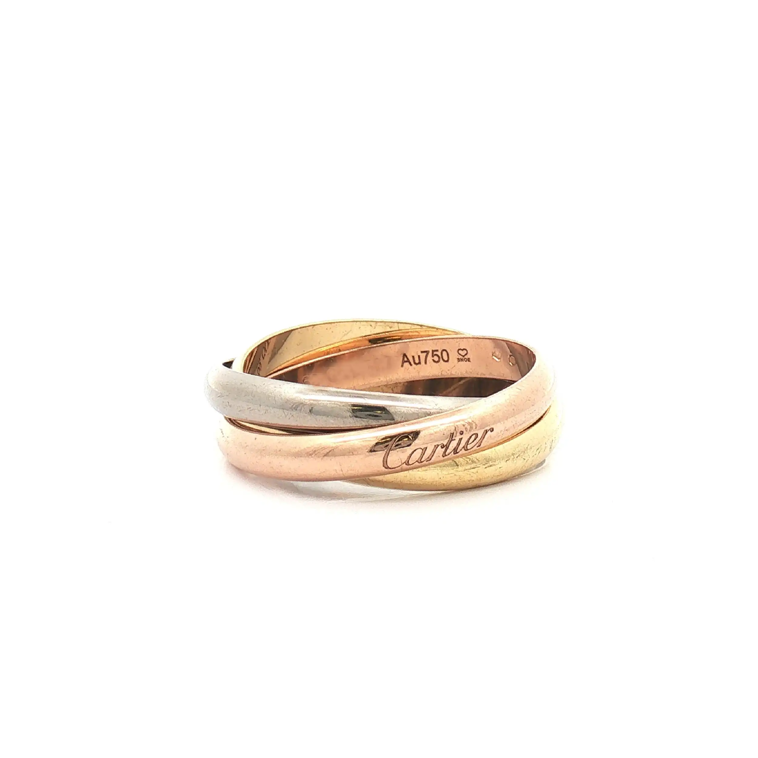 Trinityring Tricolor Cartier