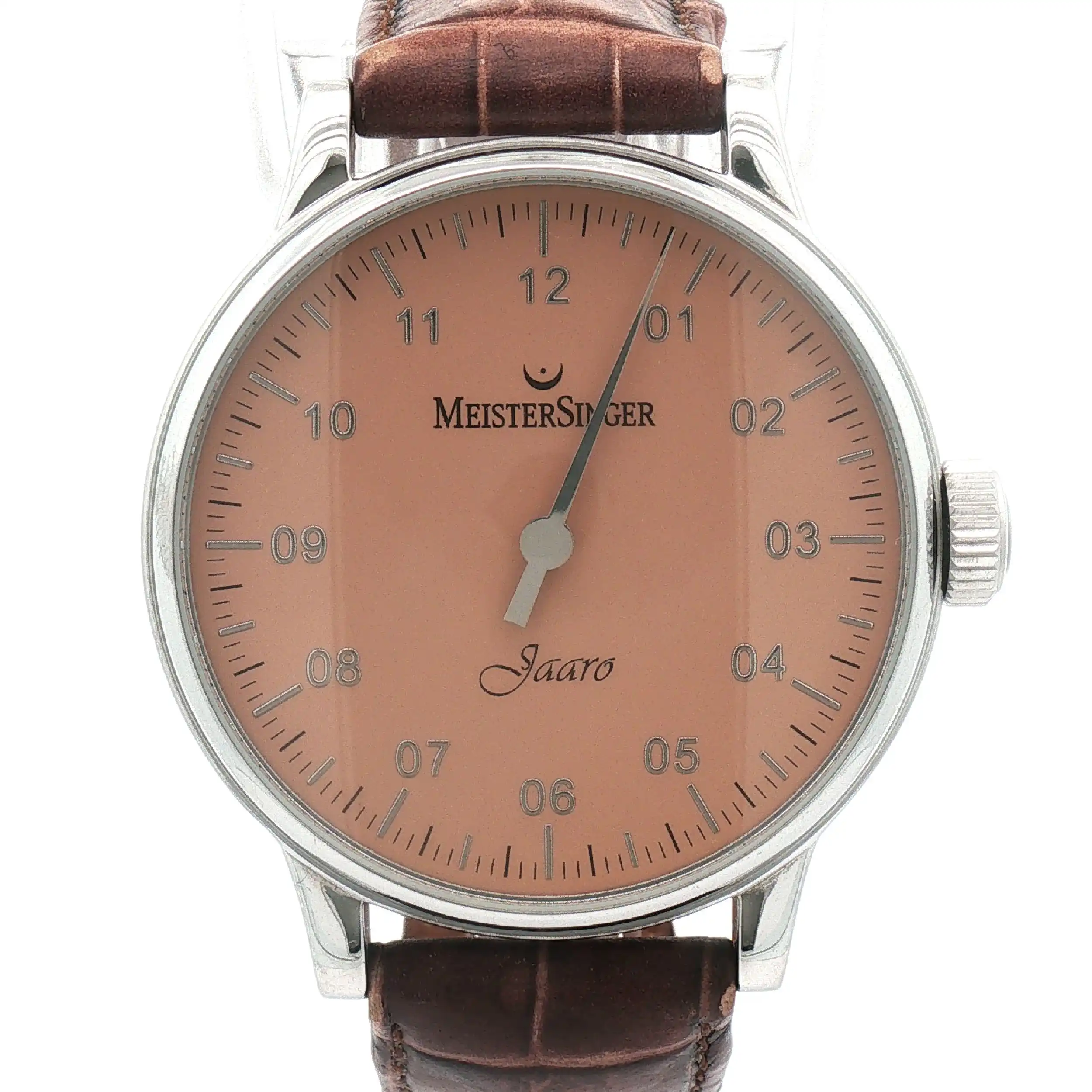 Herrenuhr MeisterSinger Jaaro Scrypto Handaufzug