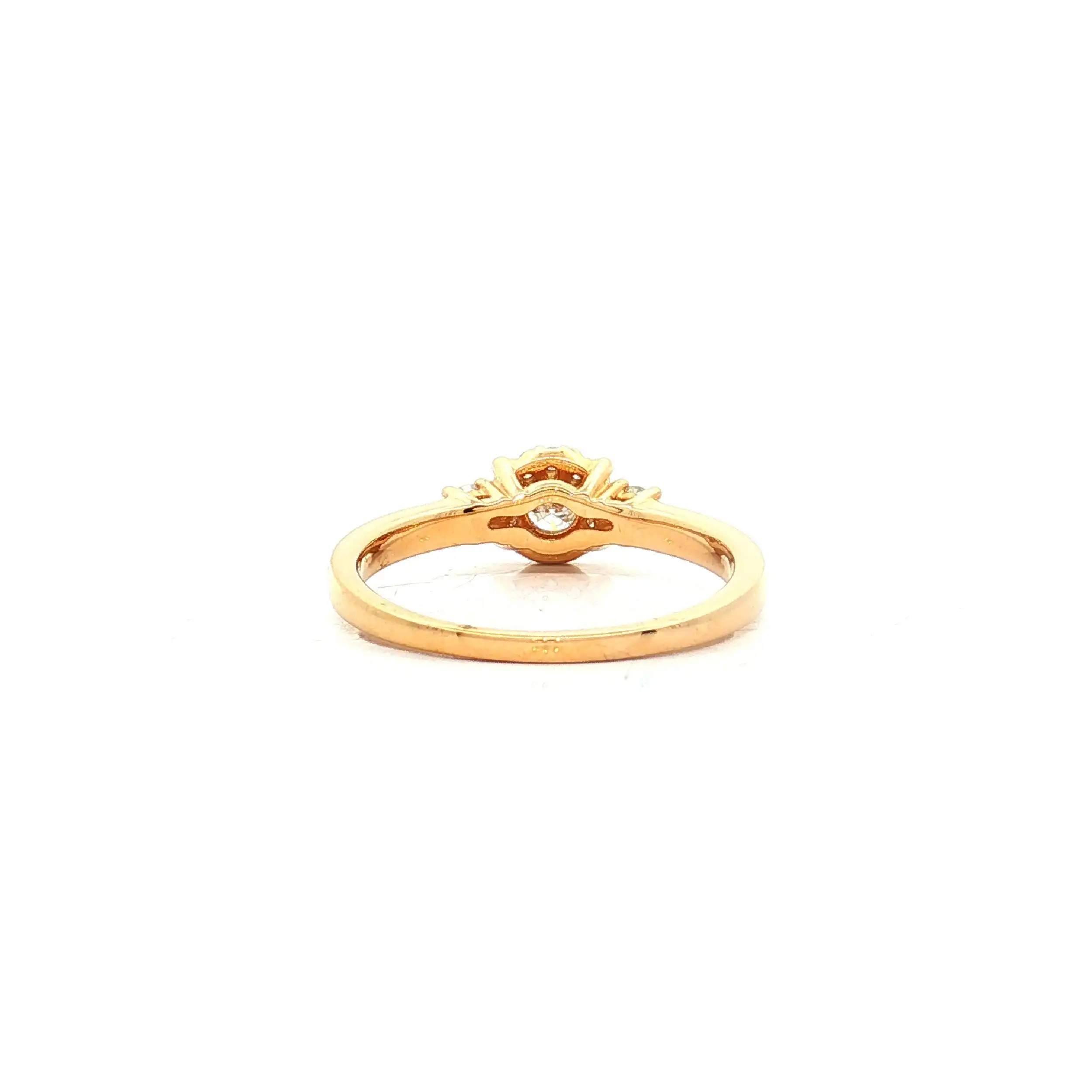 Ring Gelbgold Christ mit Brillanten, graviert mit 0,50ct Ring Gelbgold Christ mit Brillanten, graviert mit 0,50ct