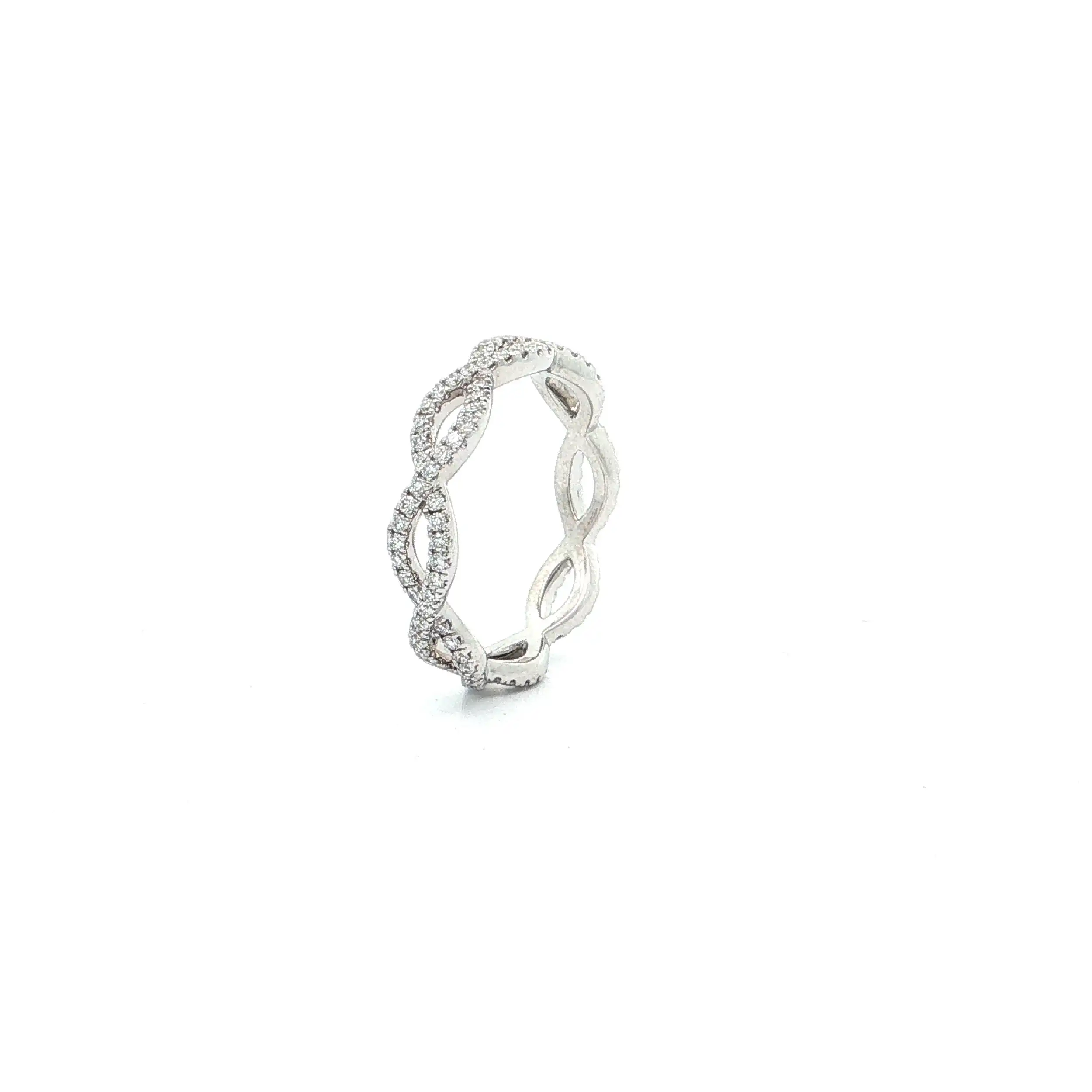 Ring Weißgold mit Brillanten 0,56ct. TW/VSI