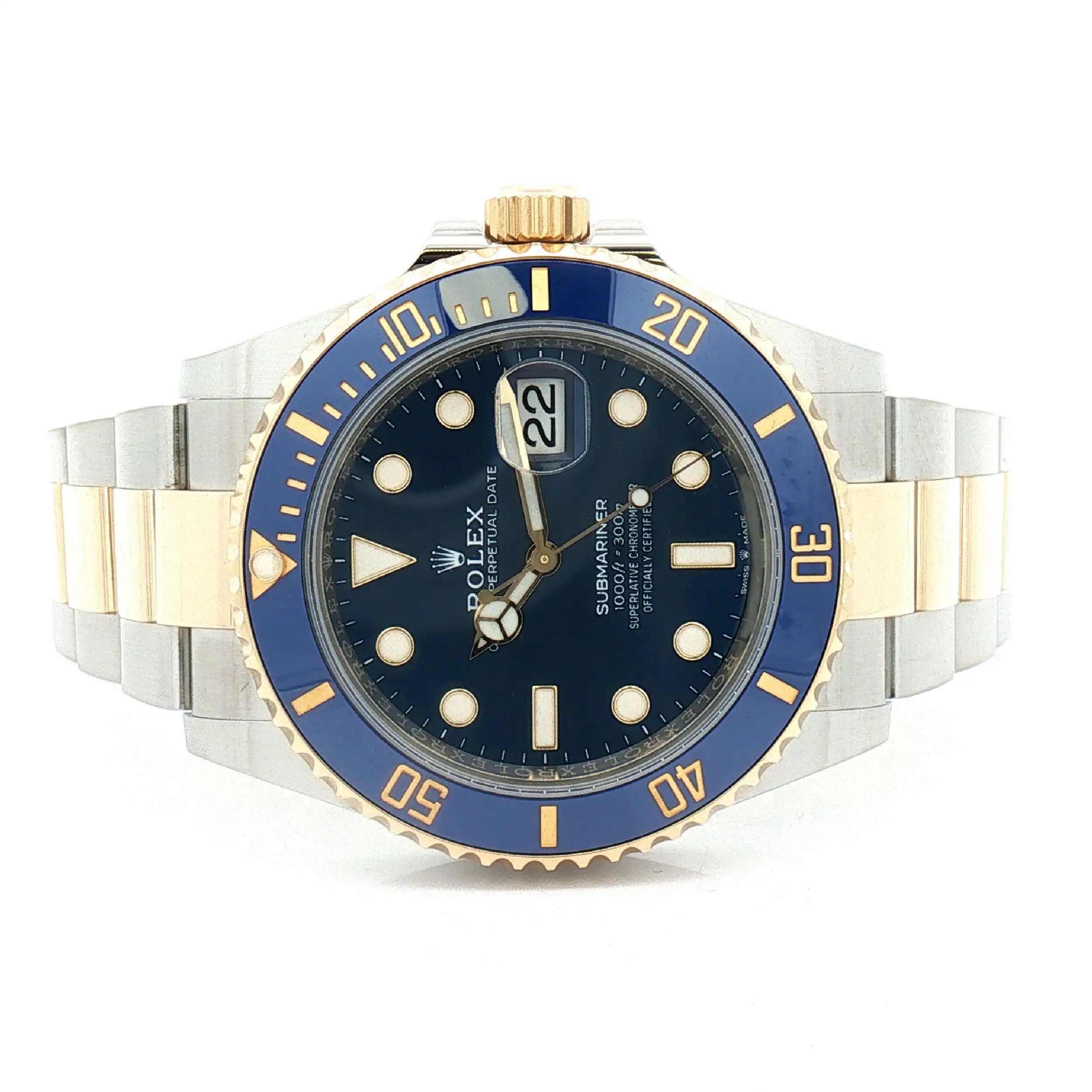 Herrenuhr Rolex Submariner Date im Fullset