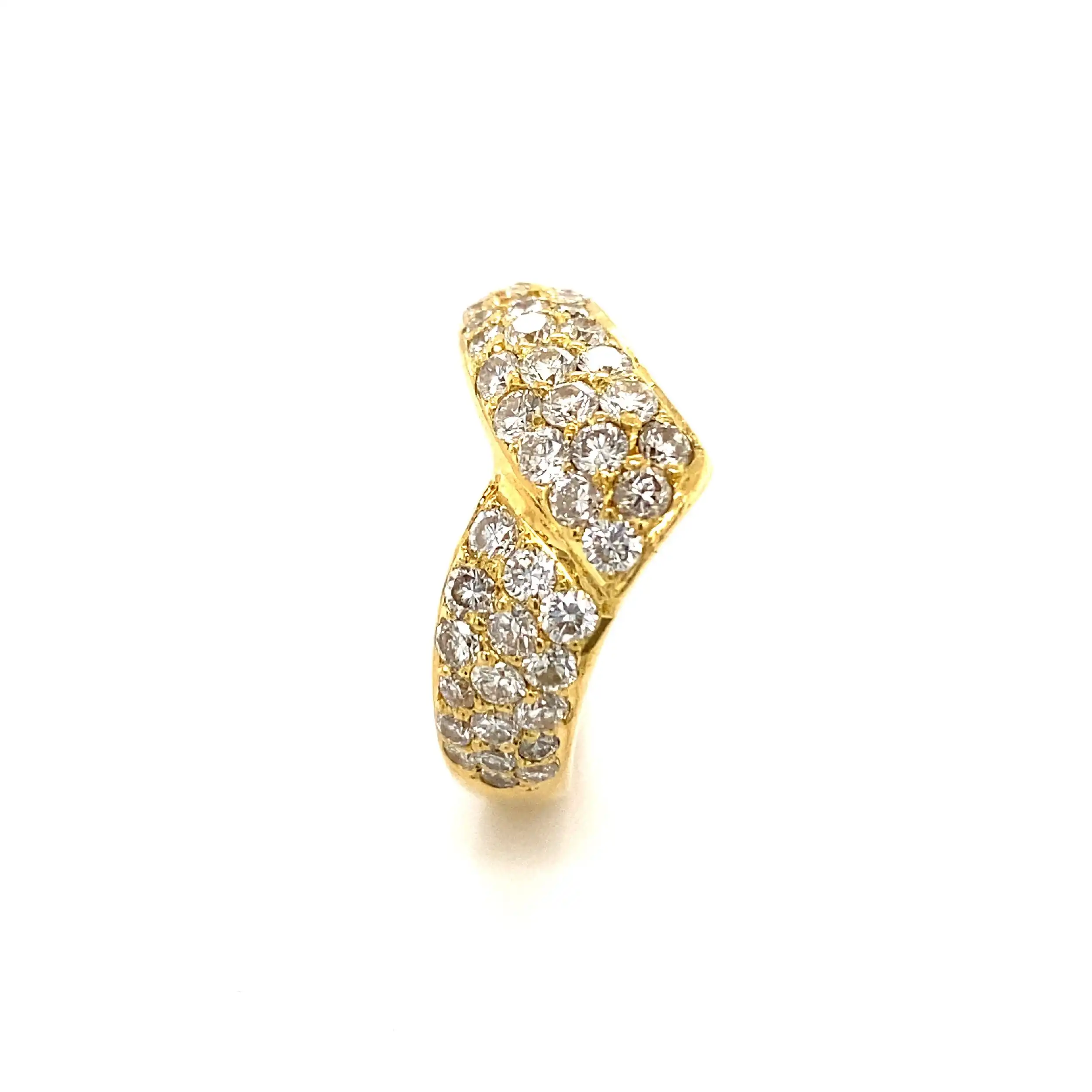 Ring Gelbgold mit Brillanten Ring Gelbgold mit Brillanten