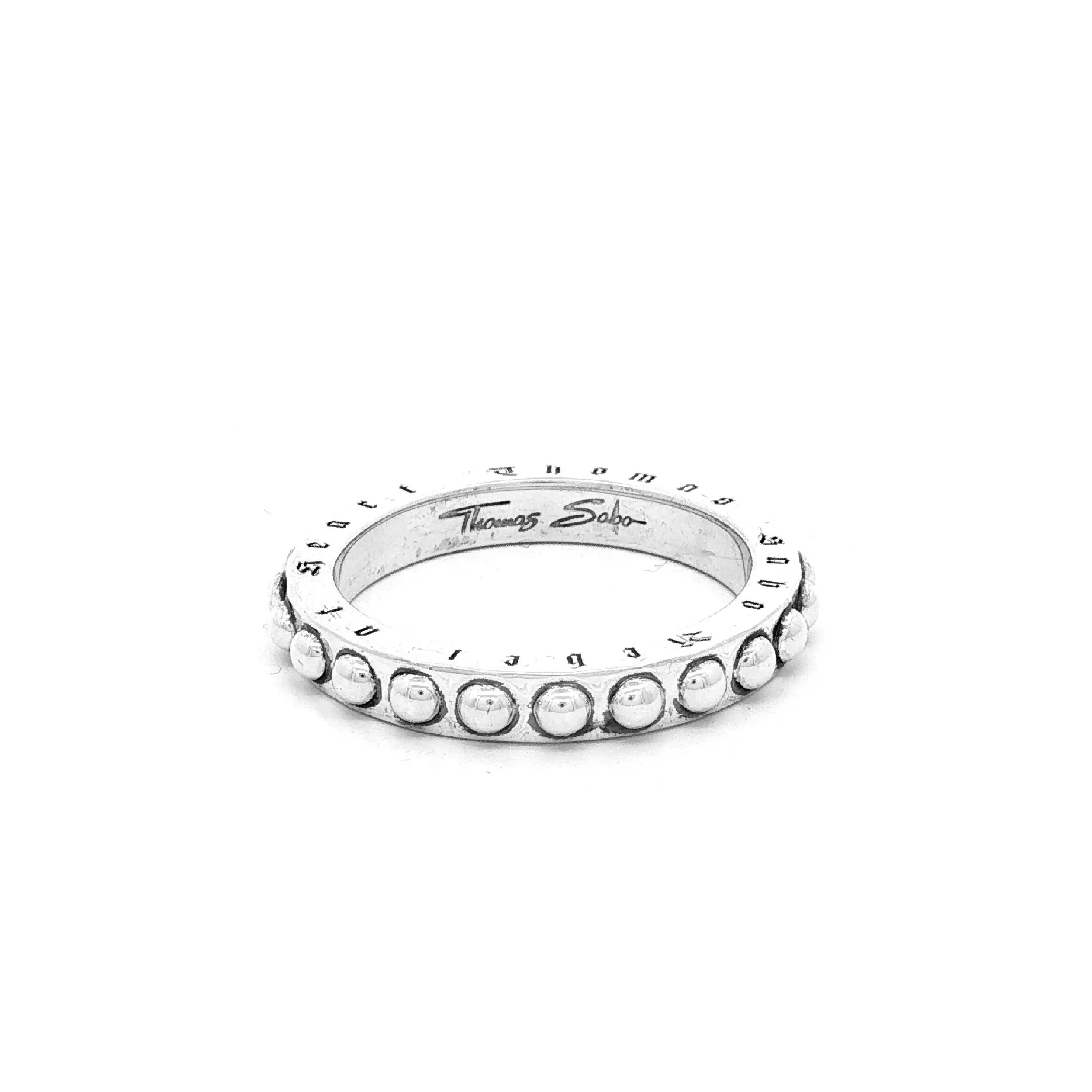 Ring Silber Thomas Sabo "Rebel at Heart" Nieten-Optik Ring Silber Thomas Sabo "Rebel at Heart" Nieten-Optik
