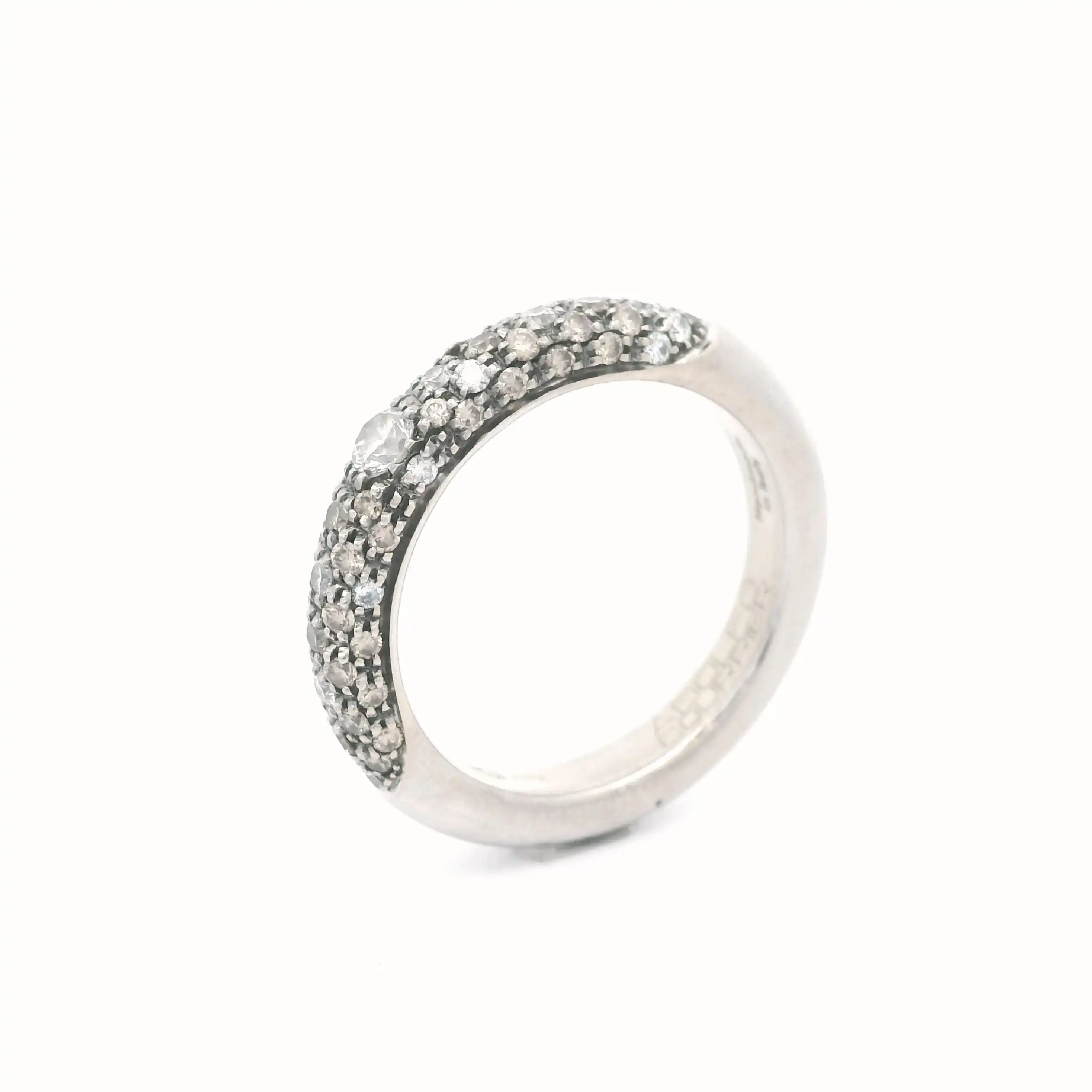 Ring Weißgold mit Brillanten, Adolfo Courrier Ring Weißgold mit Brillanten, Adolfo Courrier