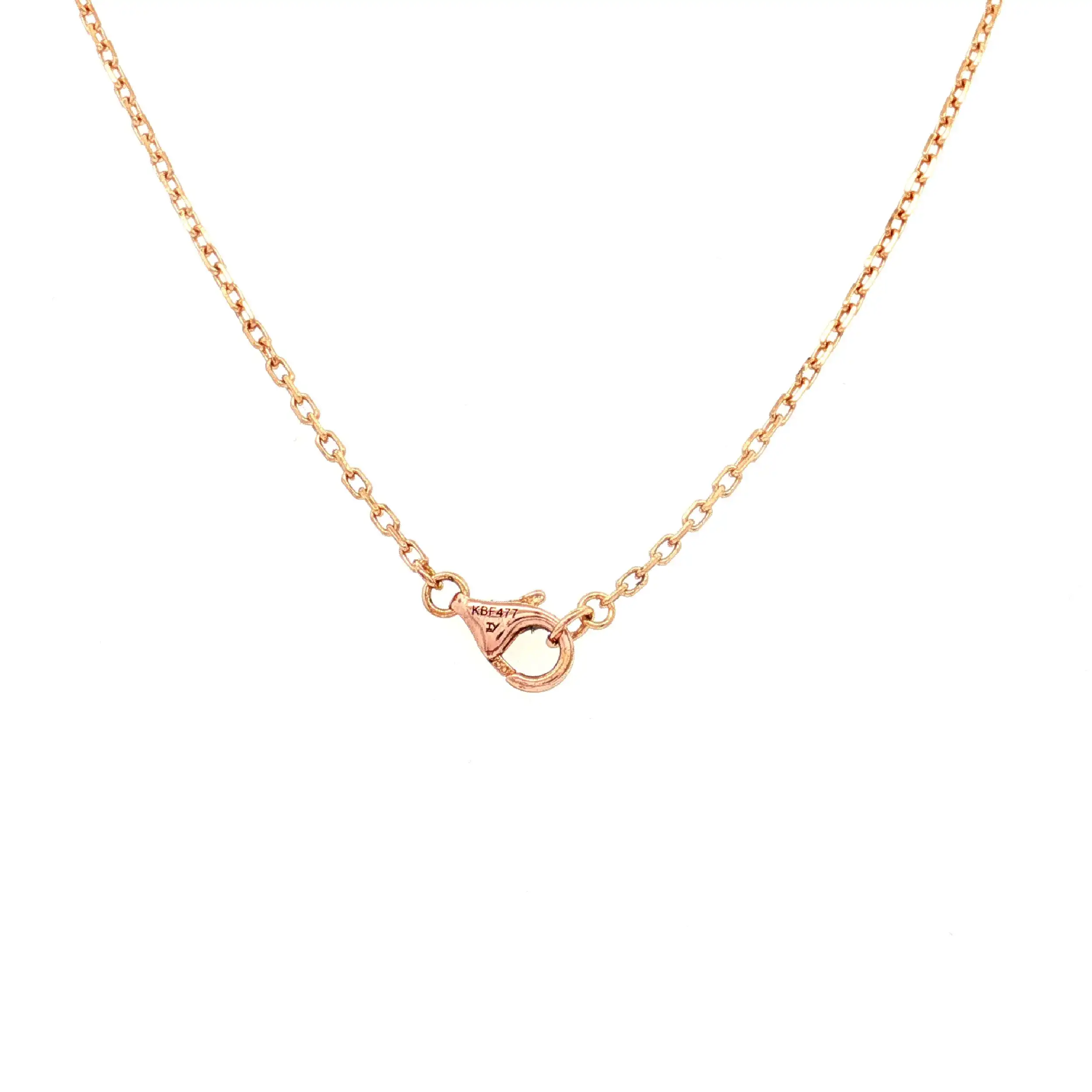 Collier Rotgold Cartier C-Heart mit Brillant Solitär