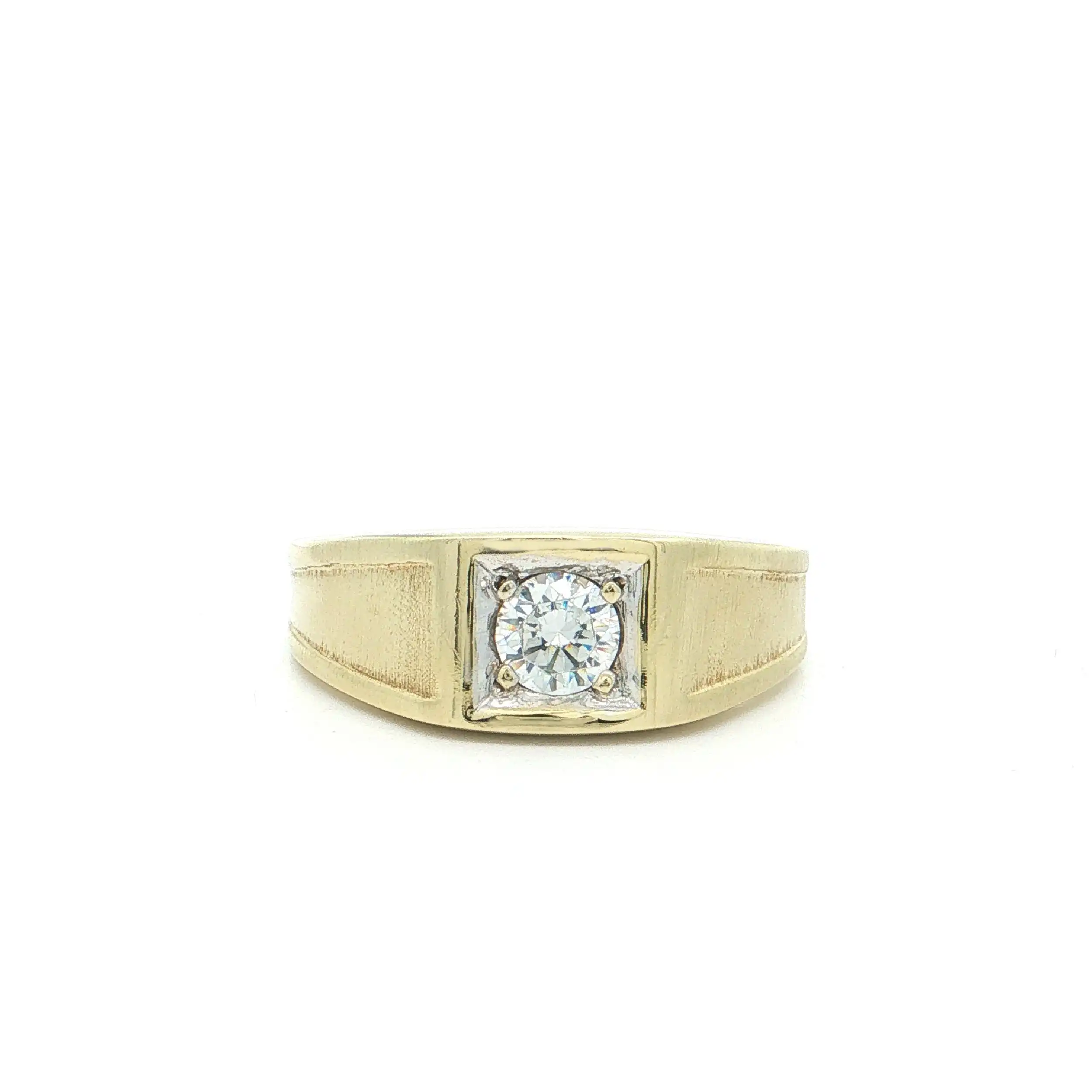 Ring Gelbgold mit Zirkonia Ring Gelbgold mit Zirkonia