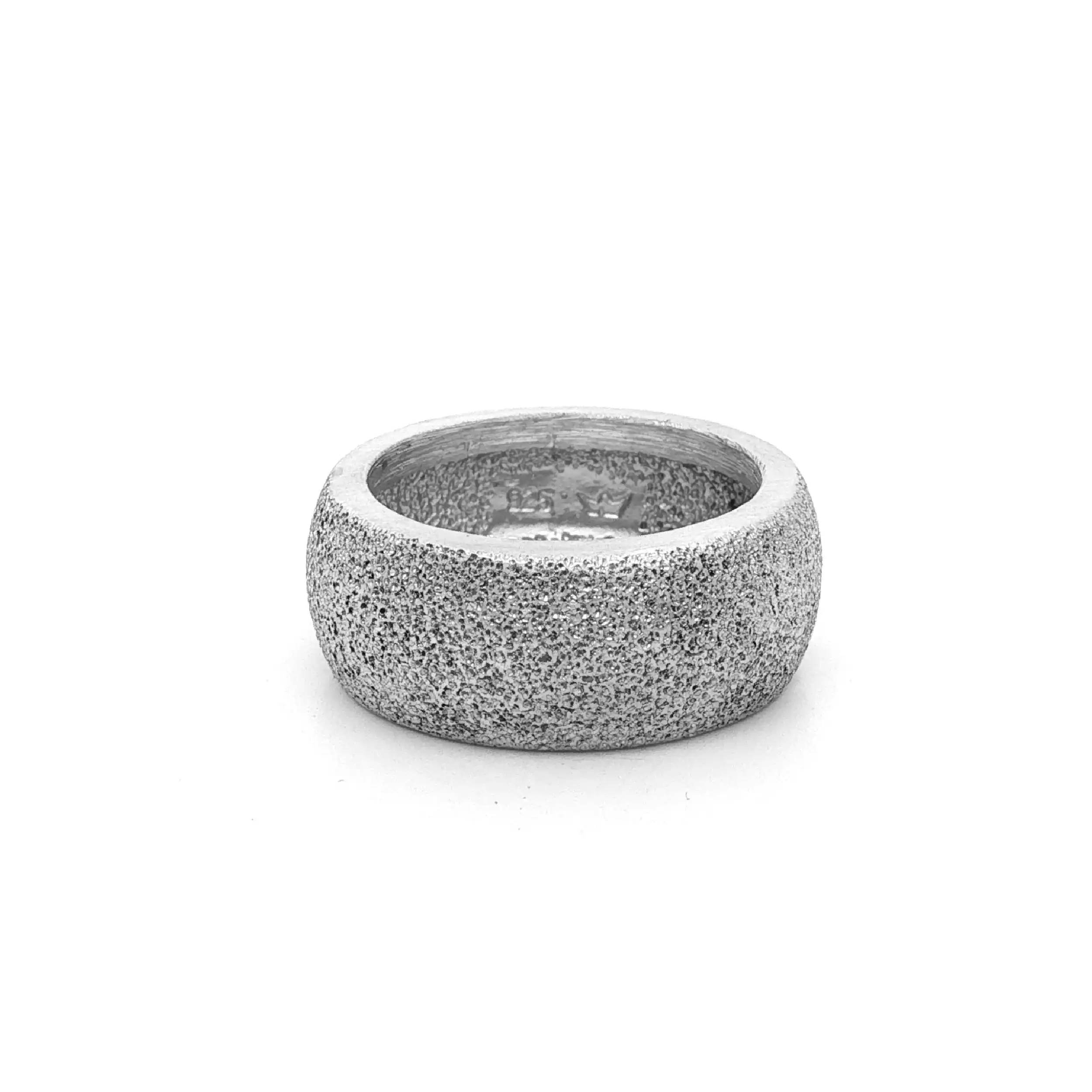 Ring Silber gehämmert Ring Silber gehämmert